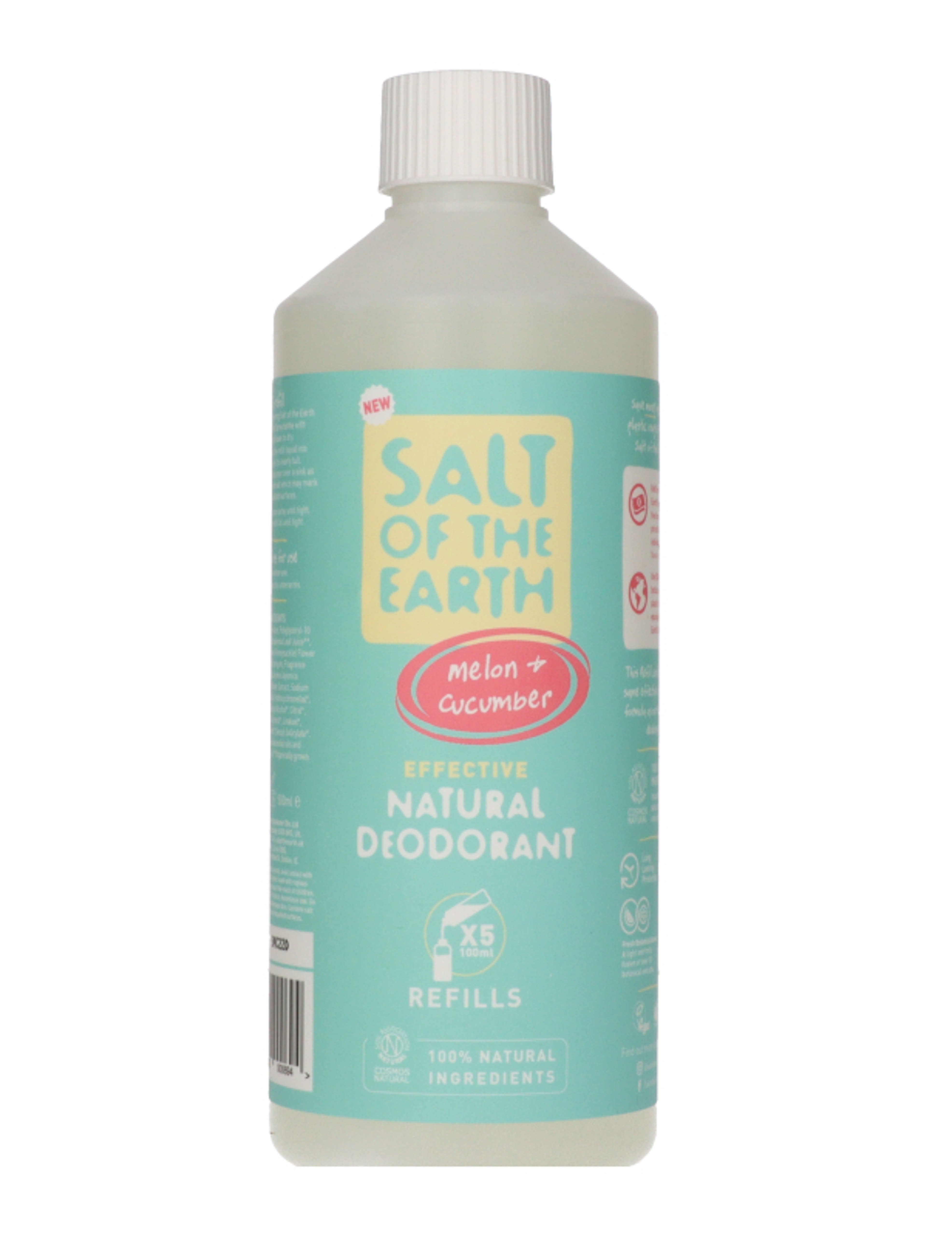 Salt Of The Earth deo spray utántöltő dinnye-uborka - 500 ml