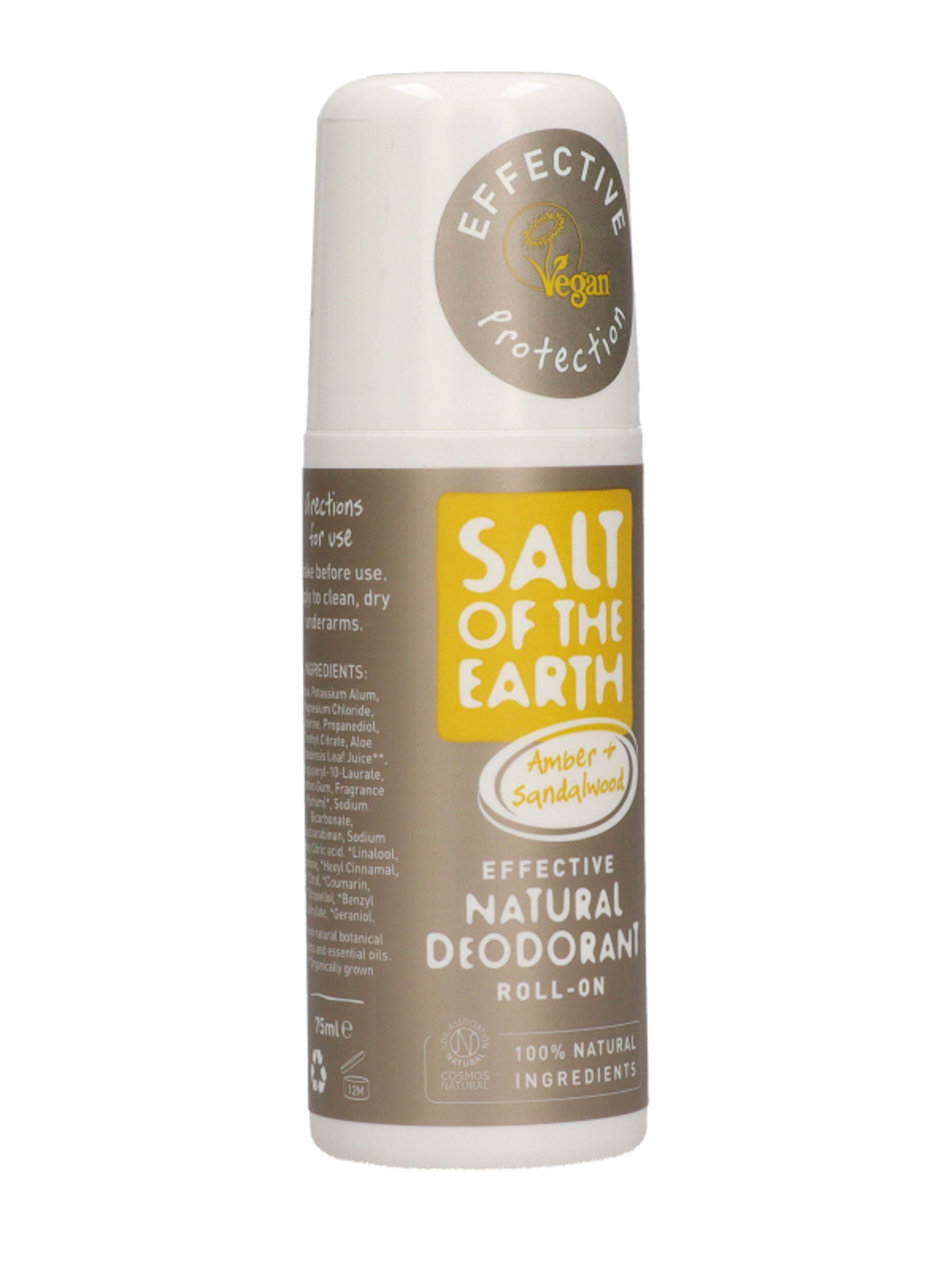 Salt Of The Earth golyós dezodor, szantálfa&borostyán - 75 ml-5