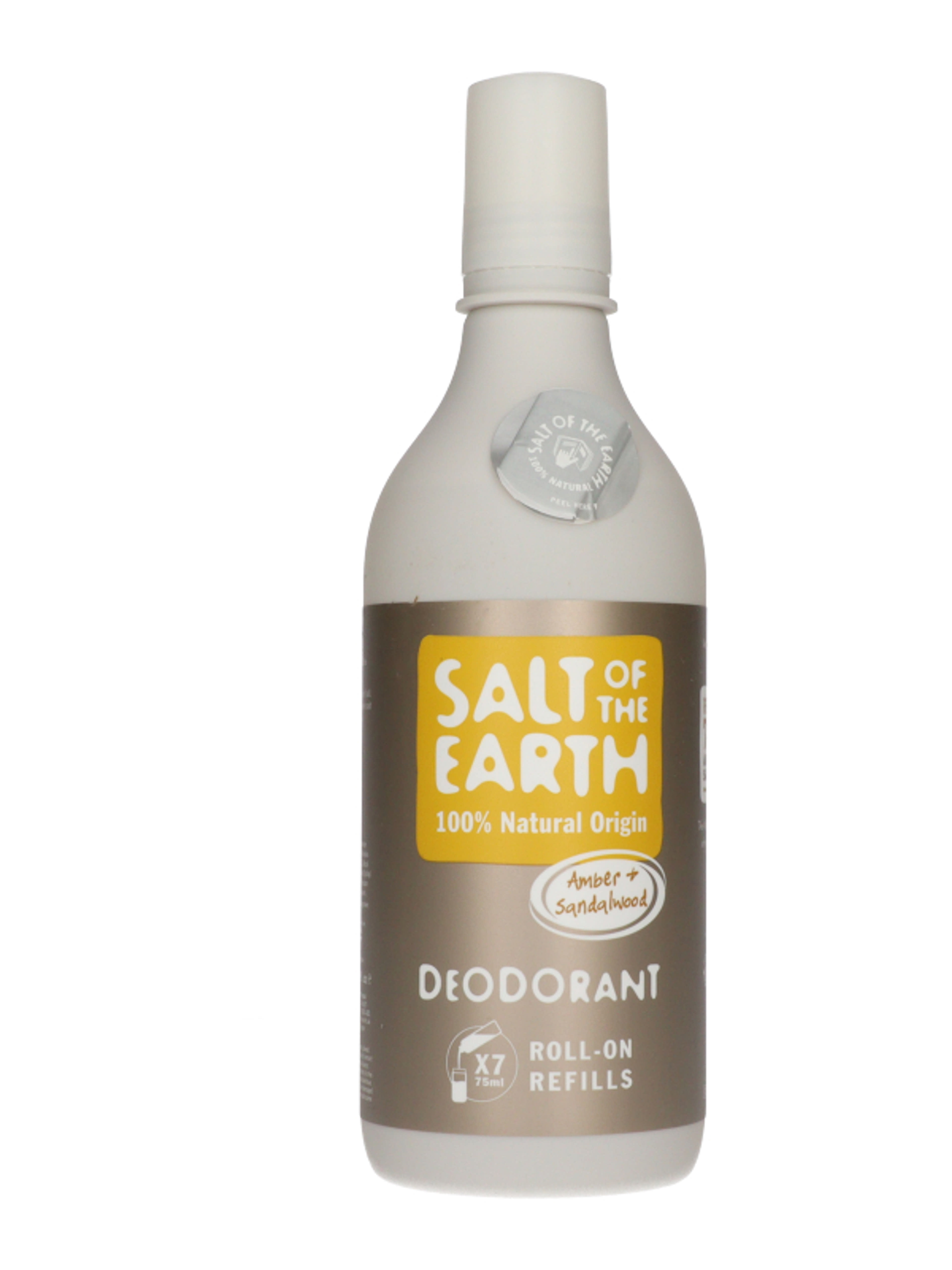 Salt Of The Earth golyós dezodor utántöltő borostány-szantálfa - 525 ml
