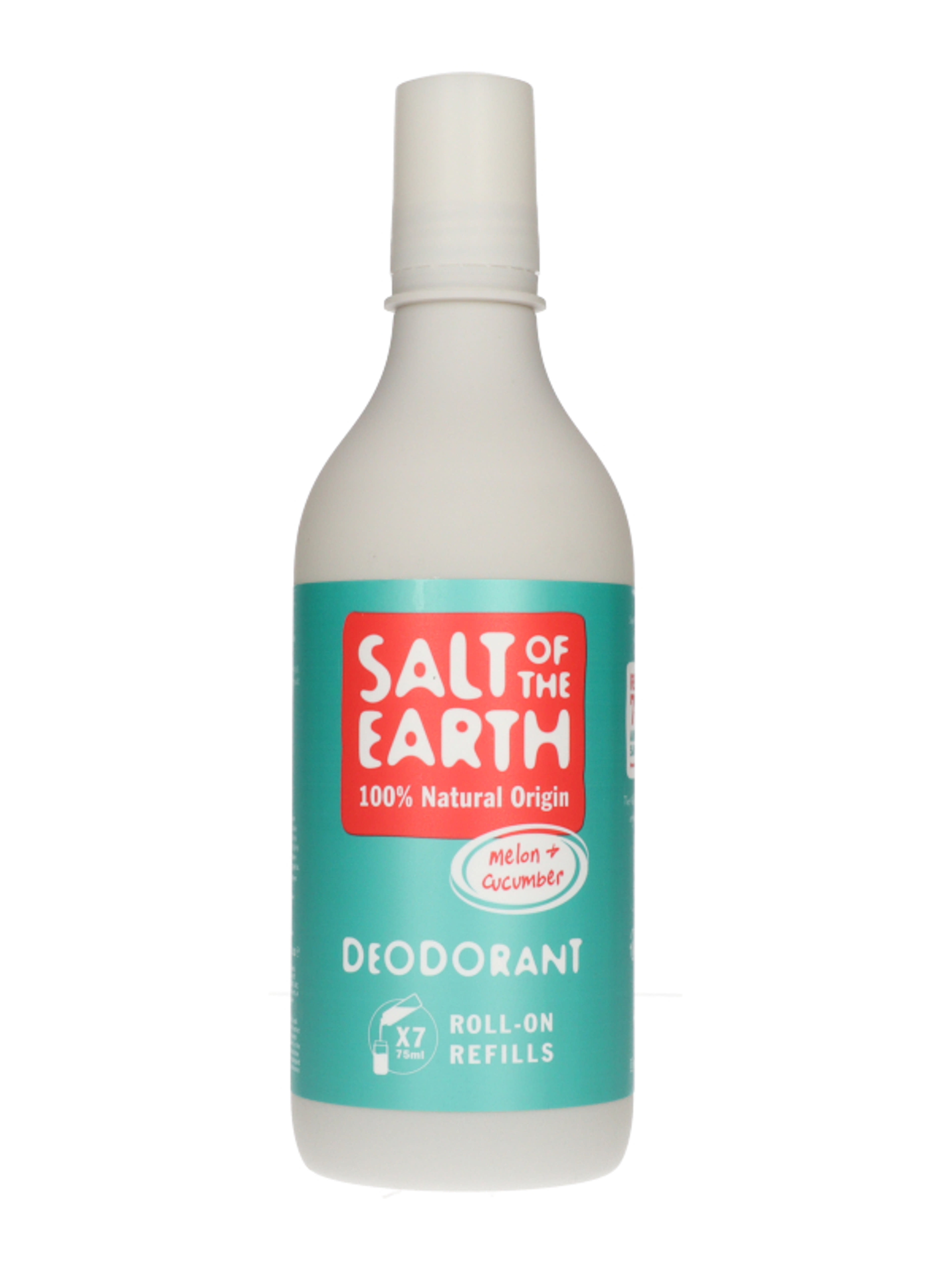Salt Of The Earth golyós dezodor utántöltő dinnye-uborka - 525 ml