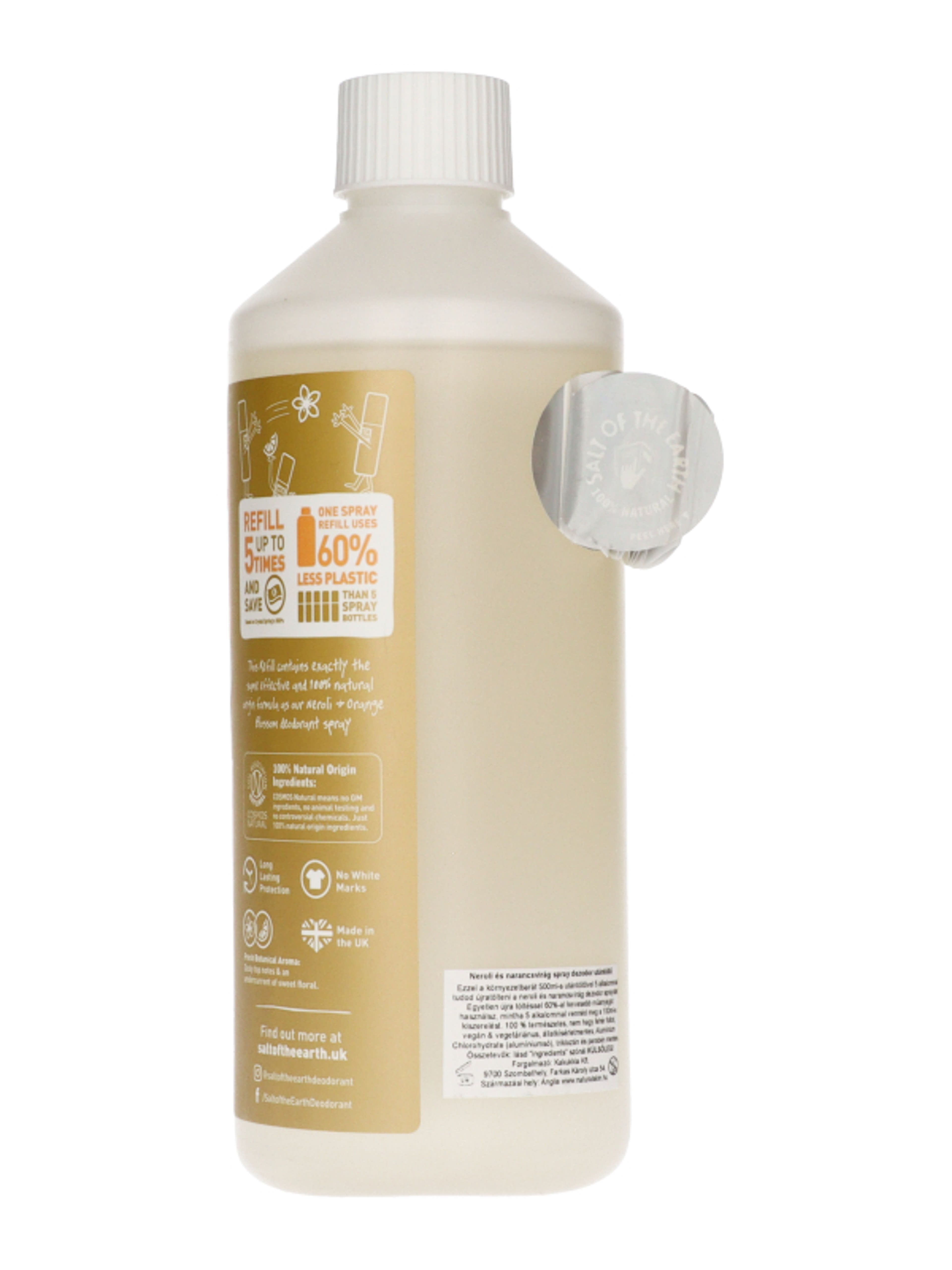 Salt of The Earth dezodor spray utántöltő neroli és narancs illattal - 525 ml-2
