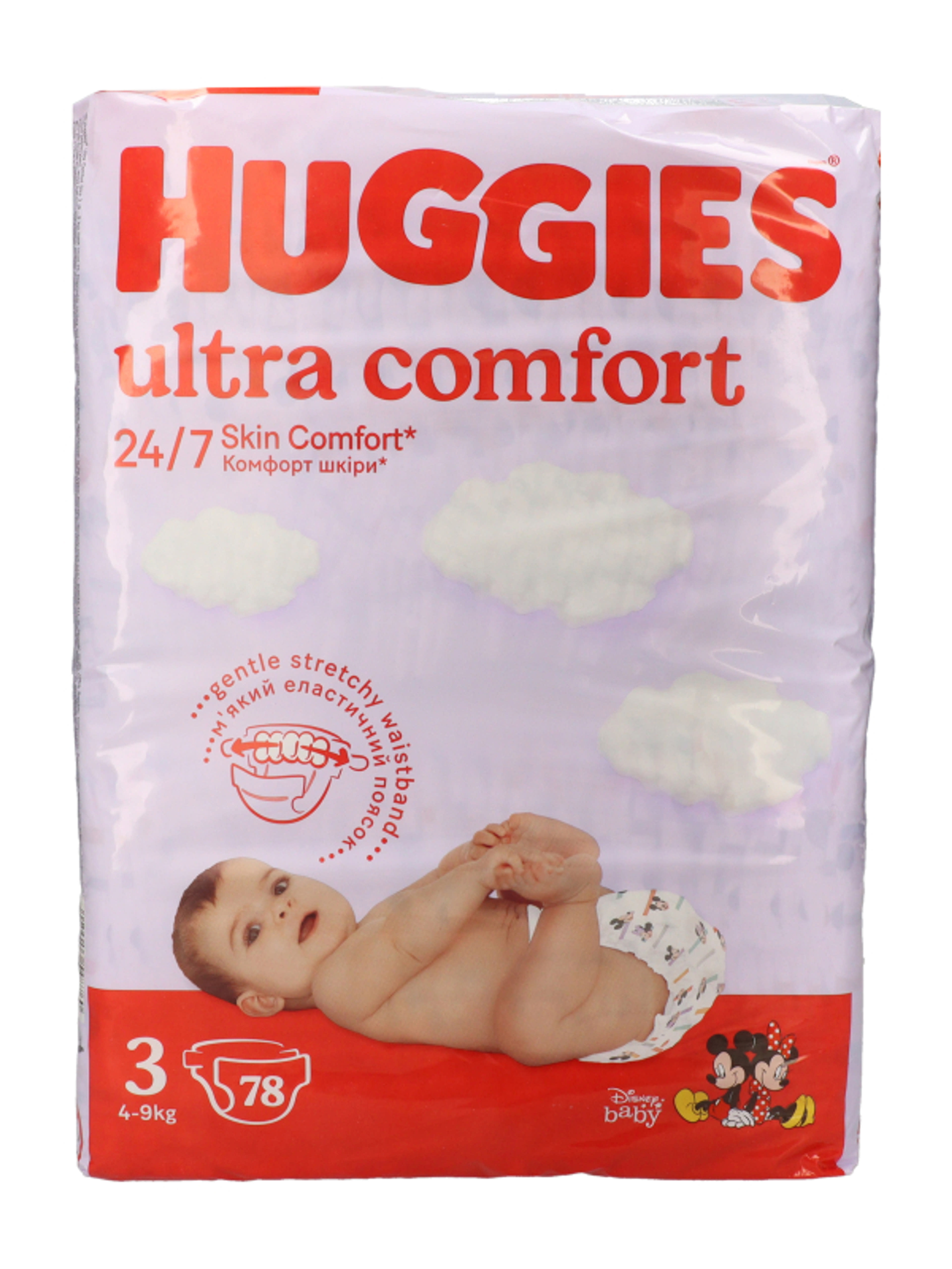 Huggies Ultra Comfort 3 nadrágpelenka 4-9 kg - 78 db.-3