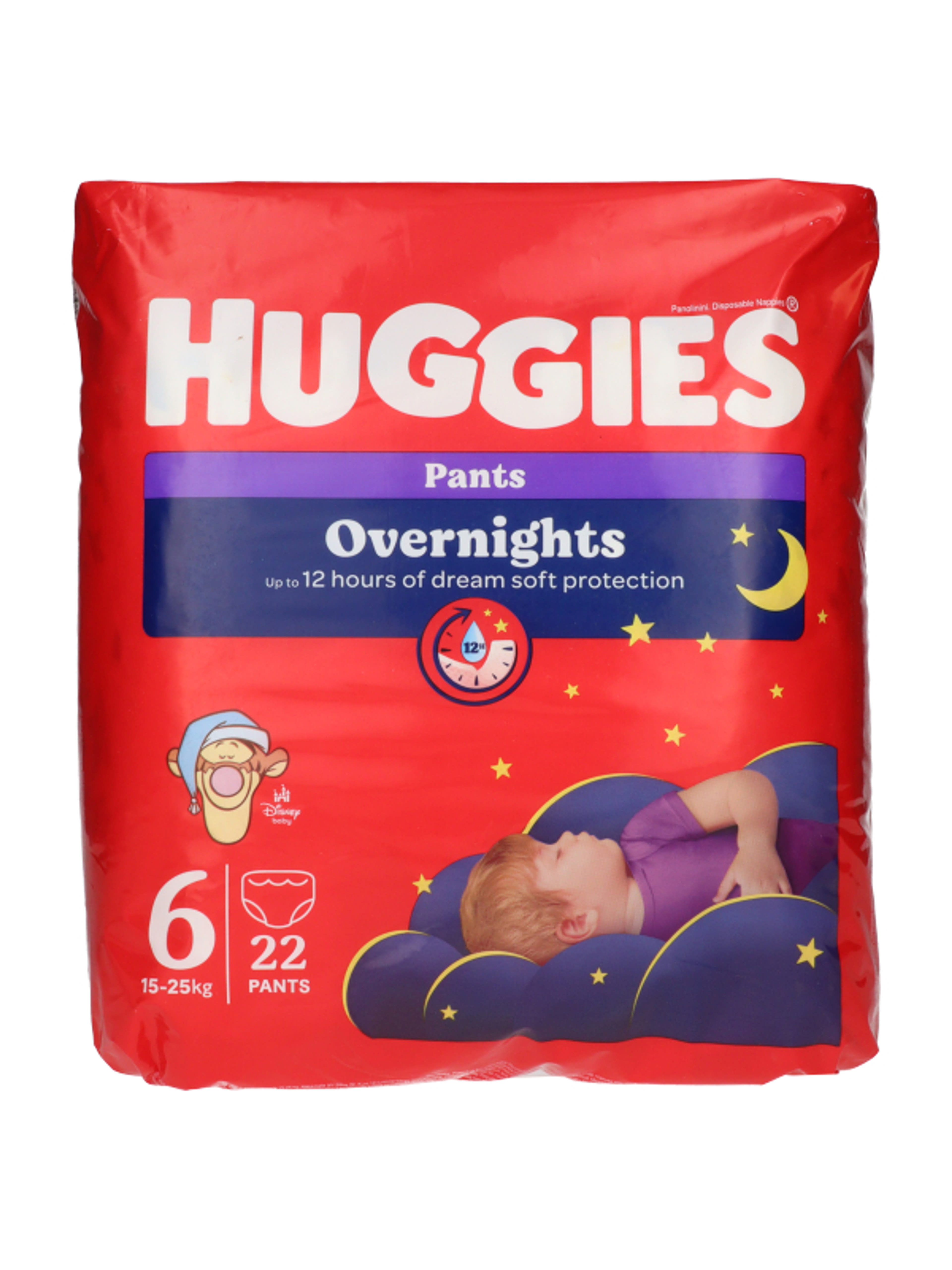Huggies Pants Overnight 6 éjszakai bugyipelenka 15-26 kg - 22 db-2