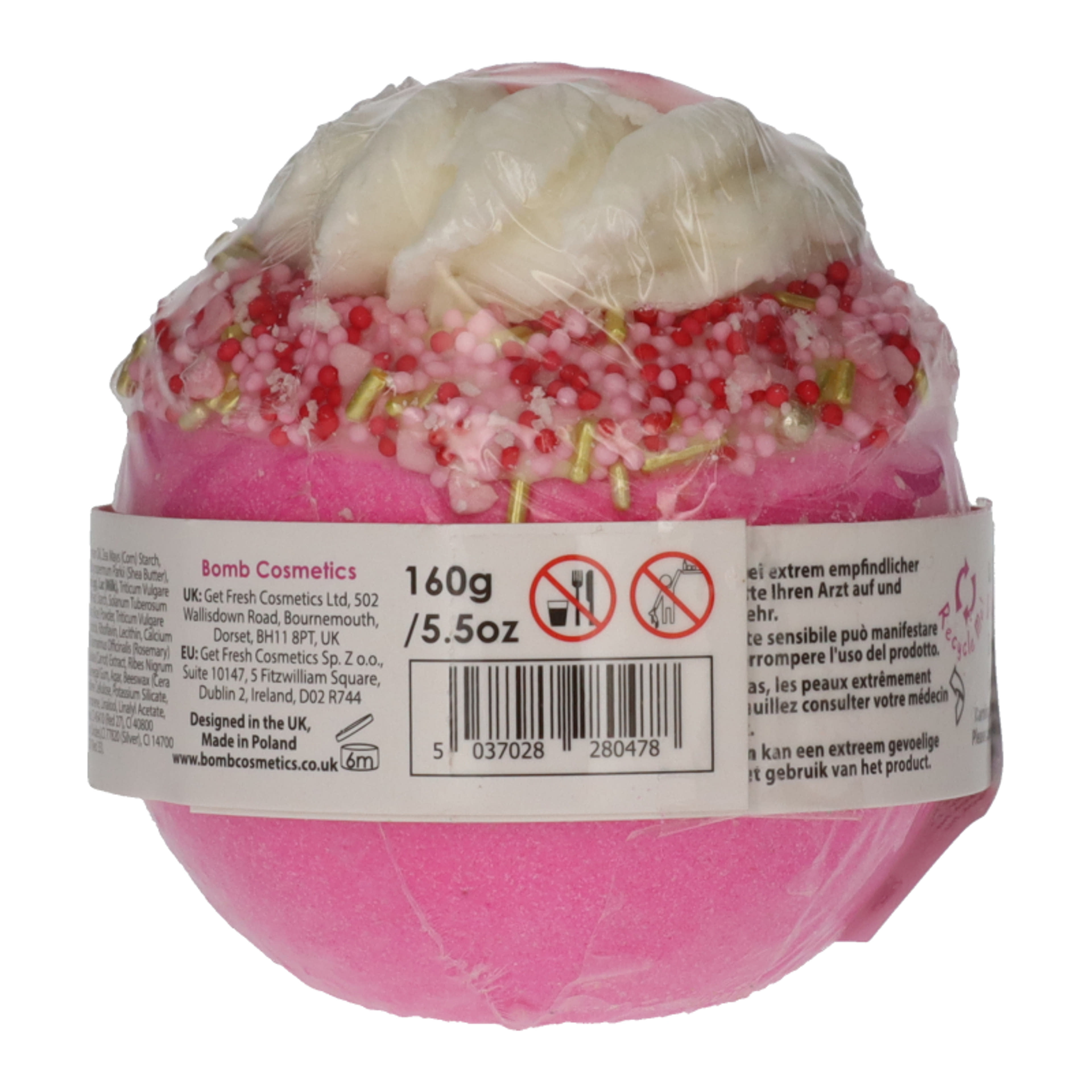 Bomb Smile fürdőbomba - 160 g-2