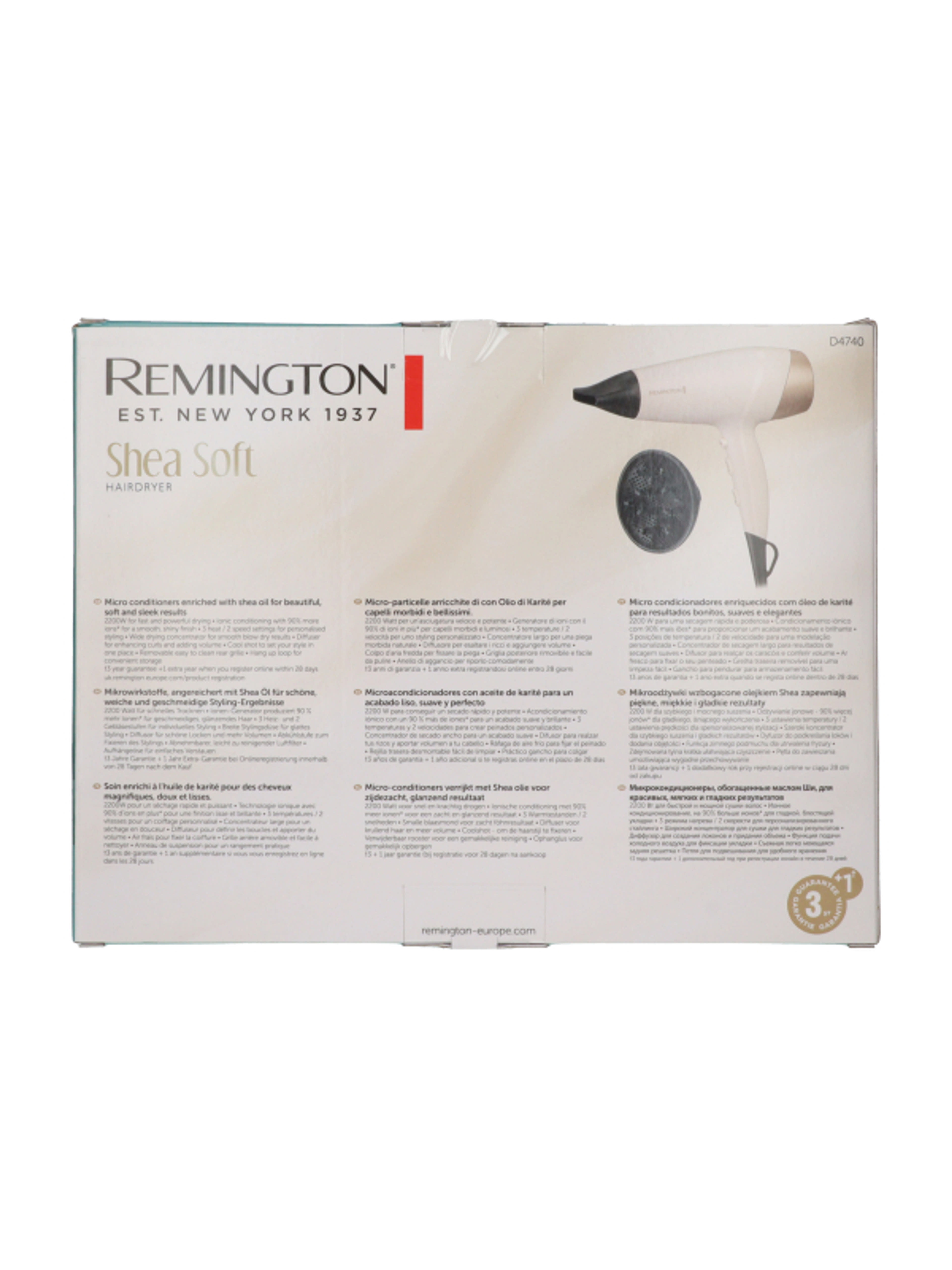 Remington D4740 Shea Soft hajszárító - 1 db-3