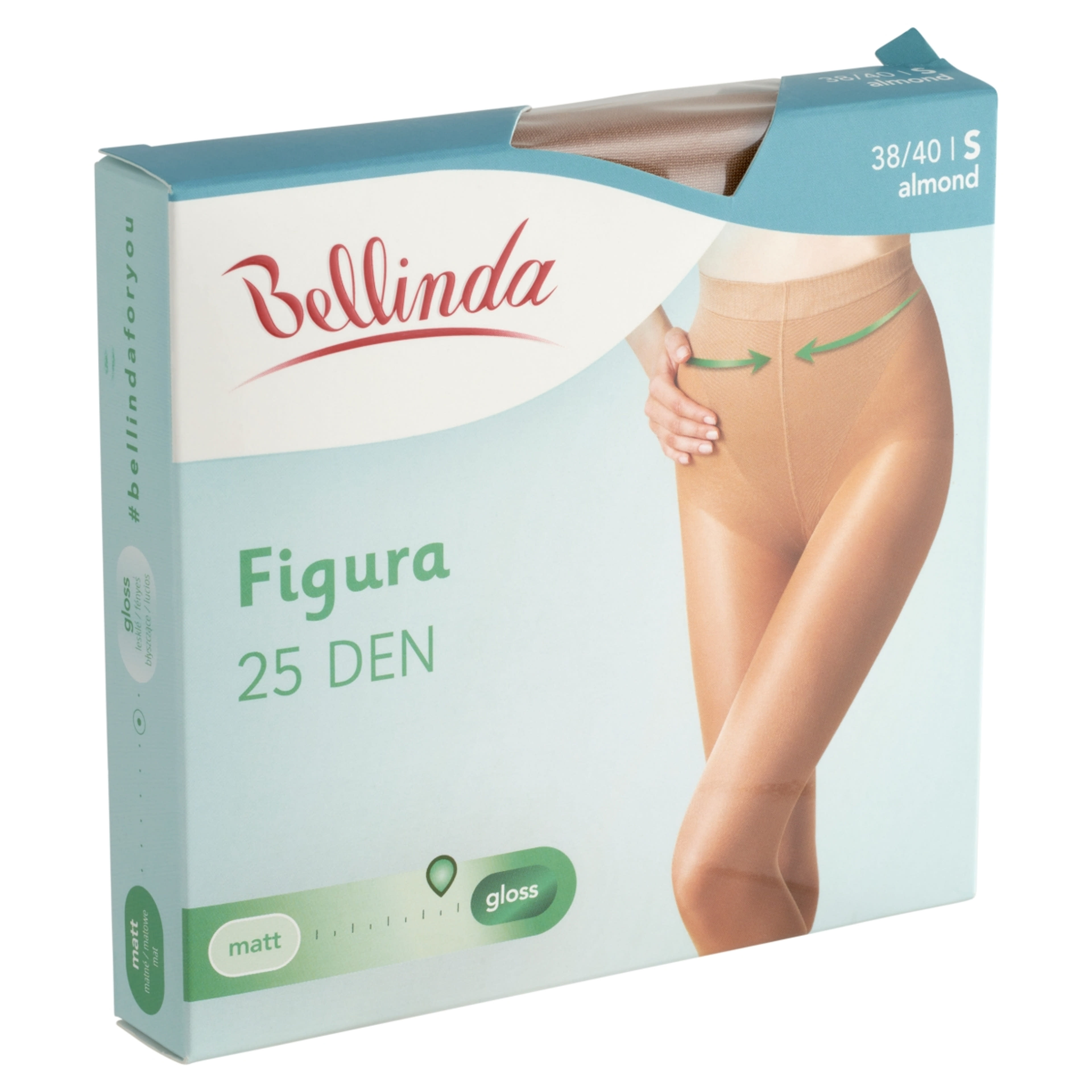 Bellinda Figura 25 Den Almond S Harisnya - 1 db-2