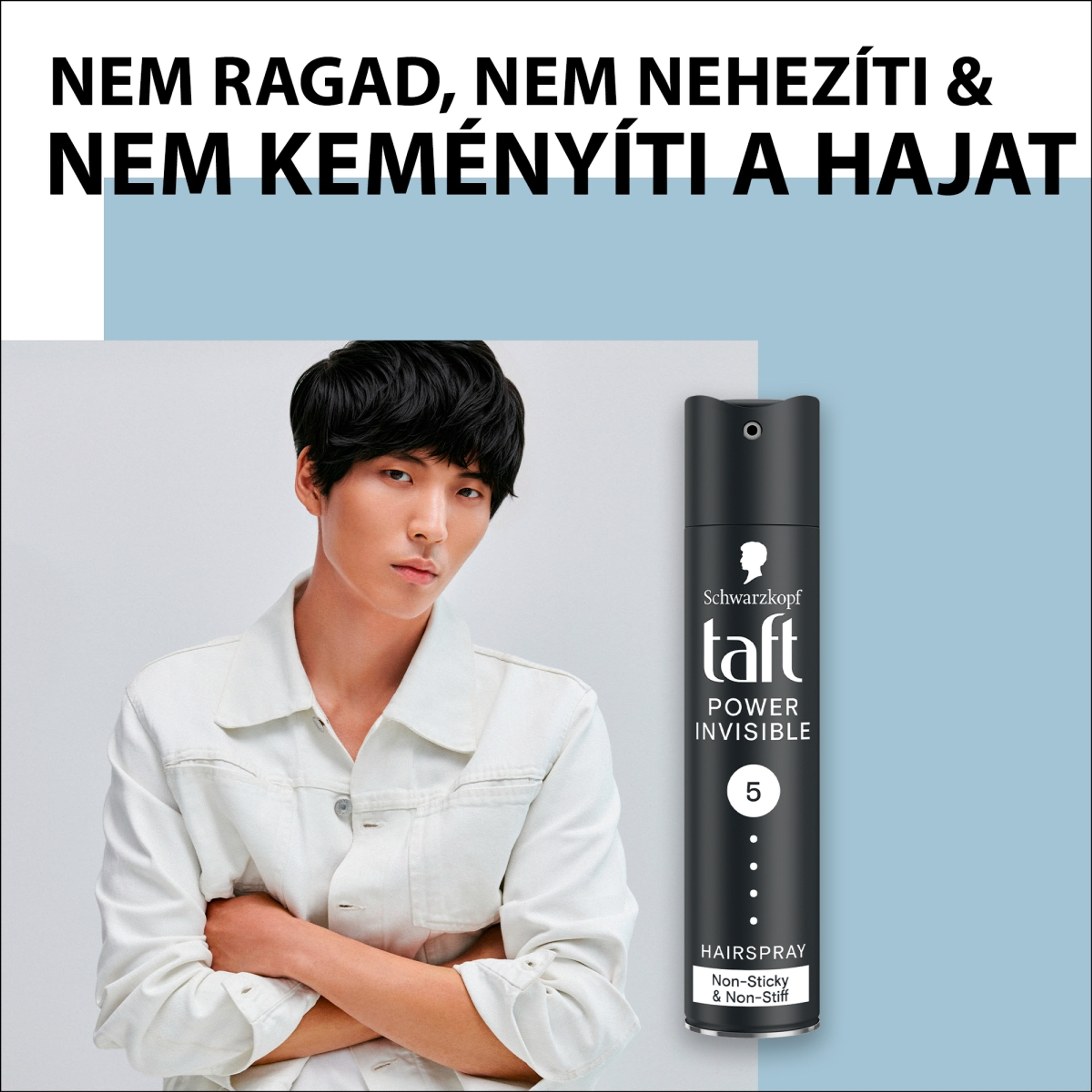 Taft Power Invisible hajlakk - 250 ml-2