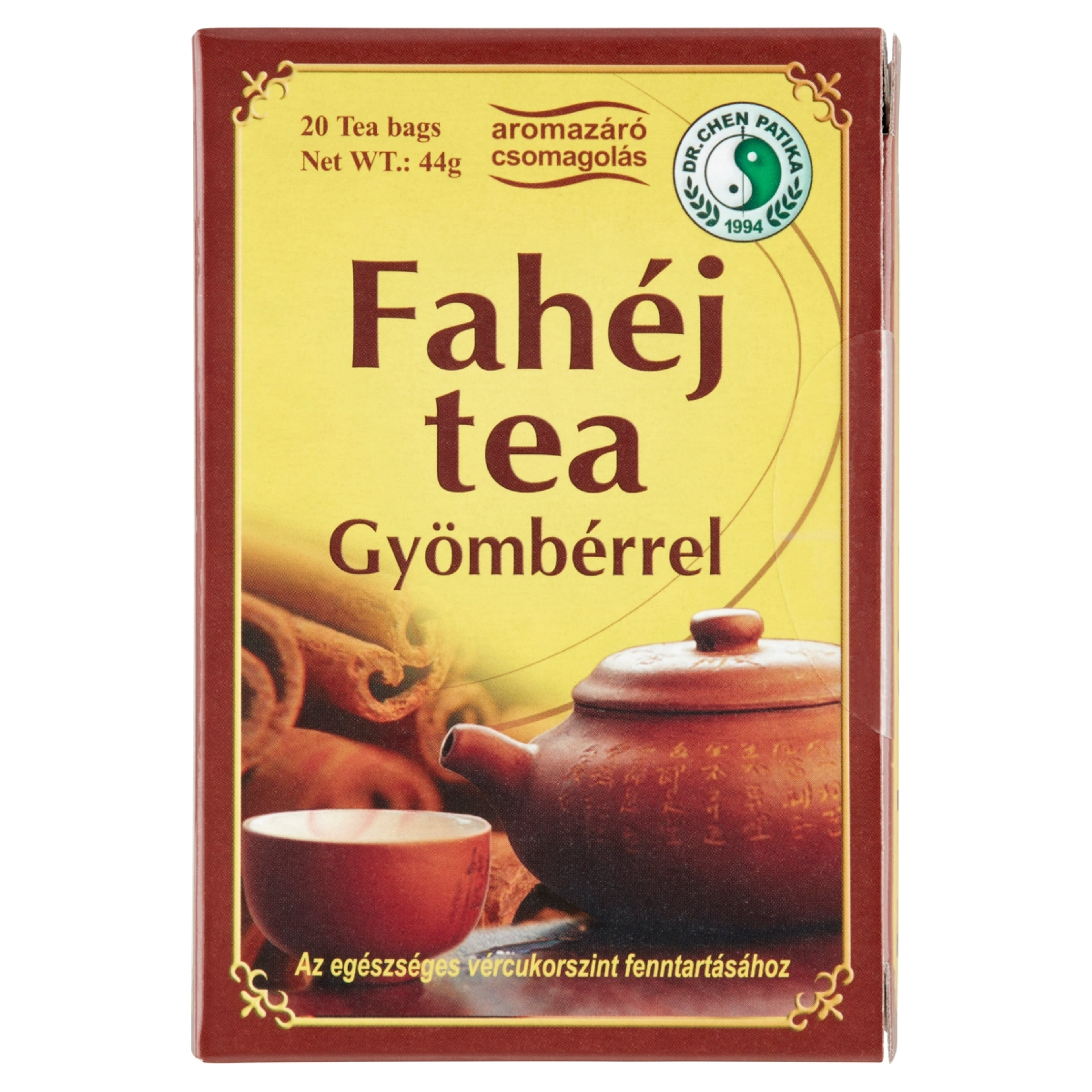 Dr.Chen patika fahéj tea gyömbérrel - 20 db