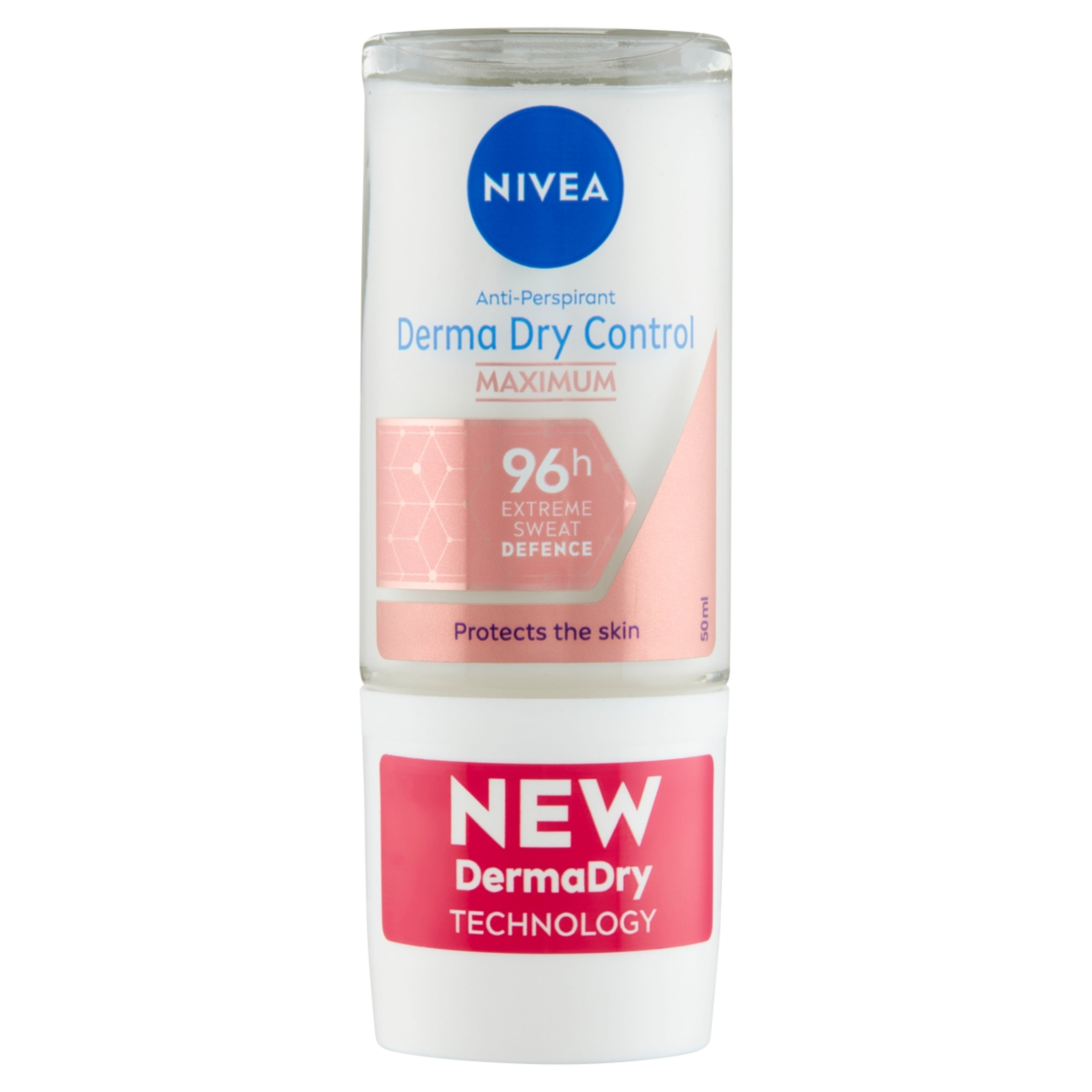 Nivea Derma Dry Control női golyós dezodor - 50 ml