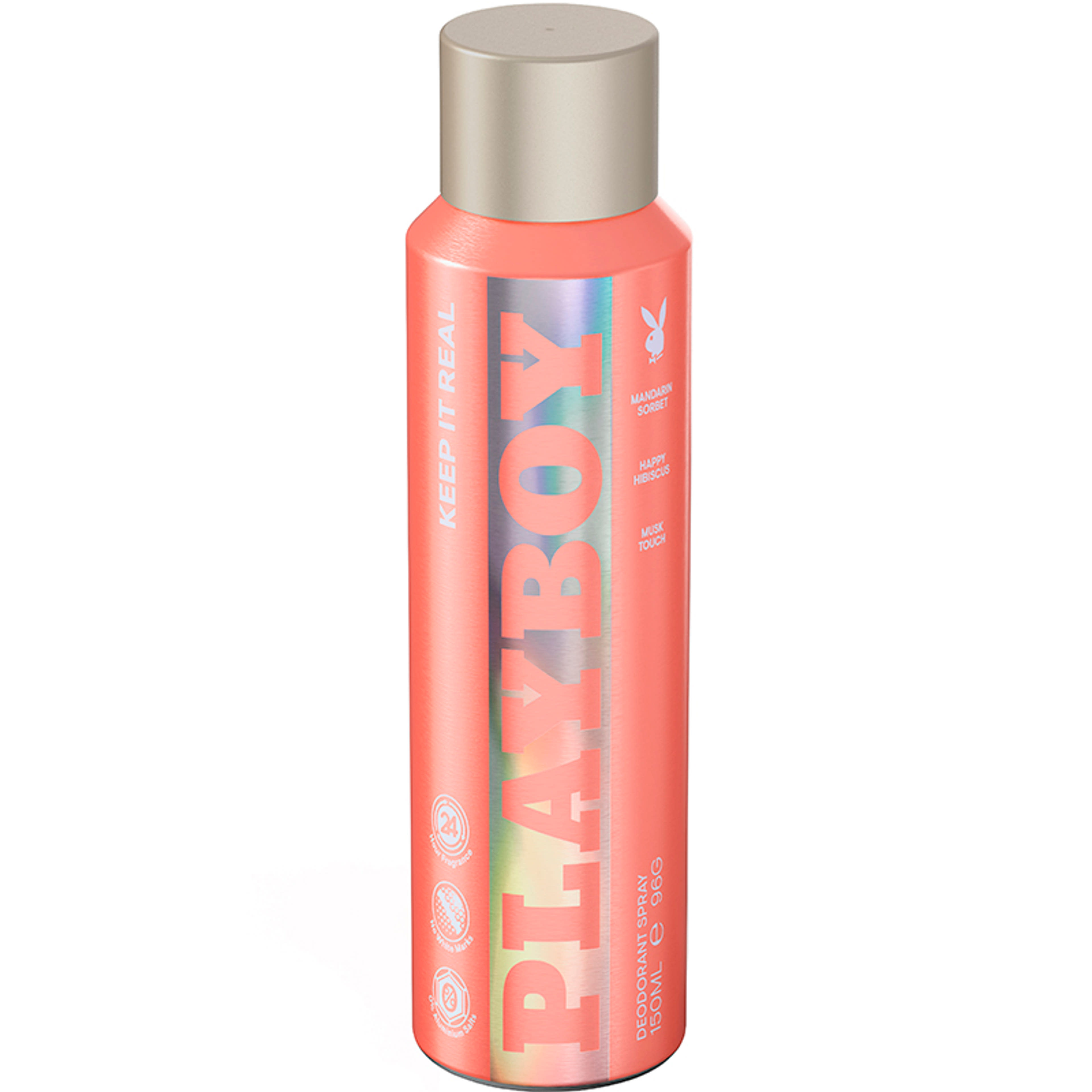 Playboy Keep It Real női deo spray - 150 ml