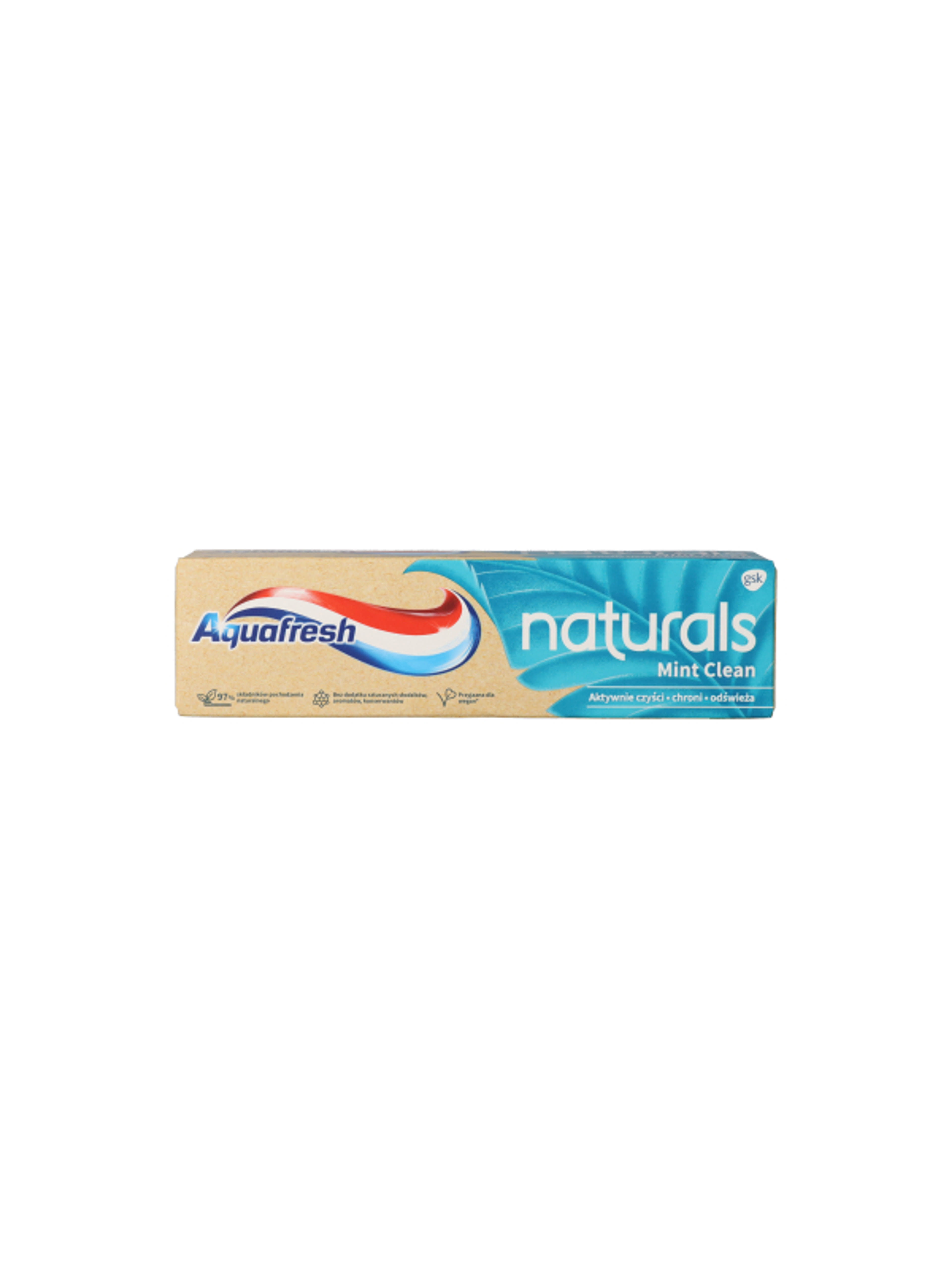Aquafresh Naturals Mint Clean fogkrém - 75 ml-2