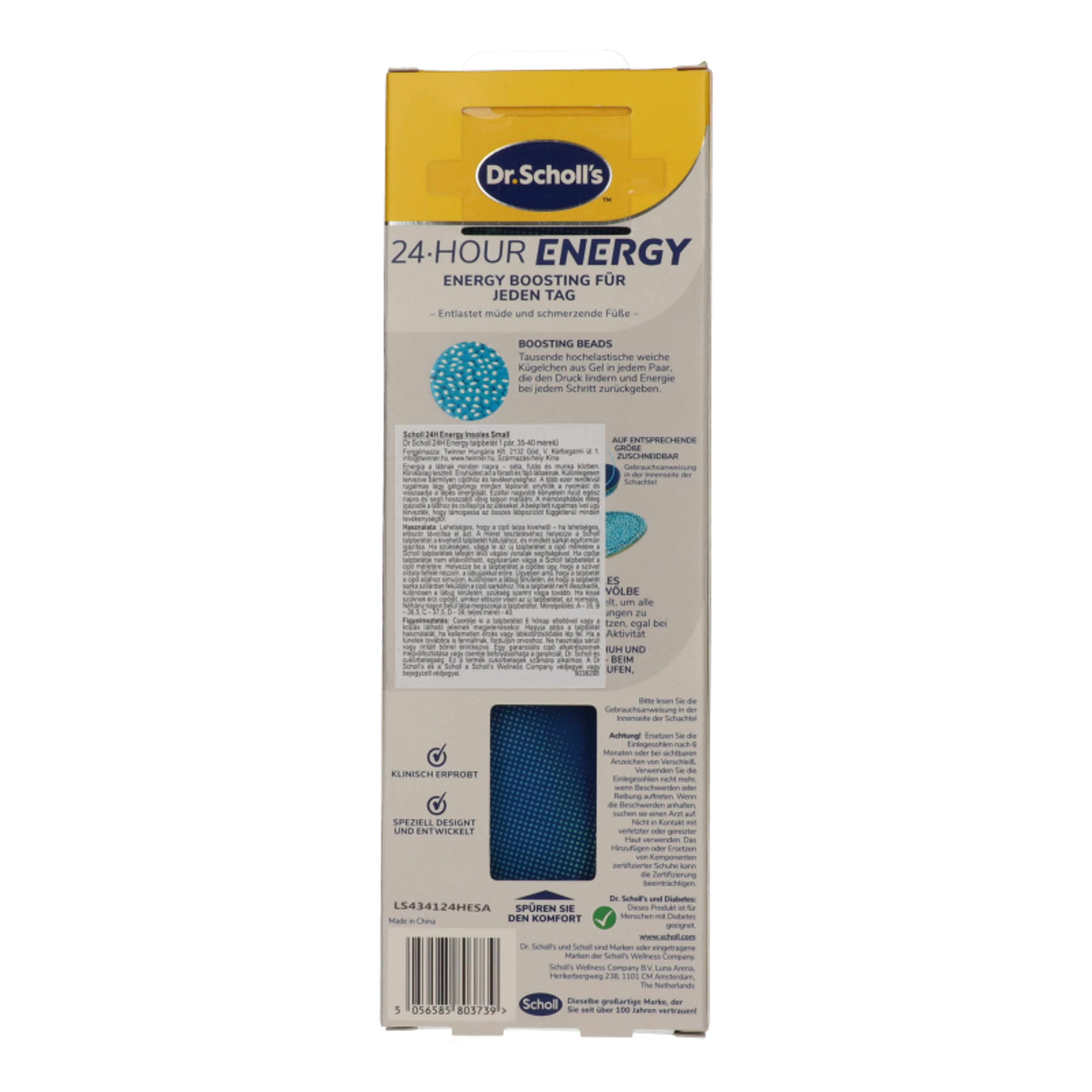 Dr Scholl 24H Energy talpbetét 1 pár, 35-40  - 2 db-3