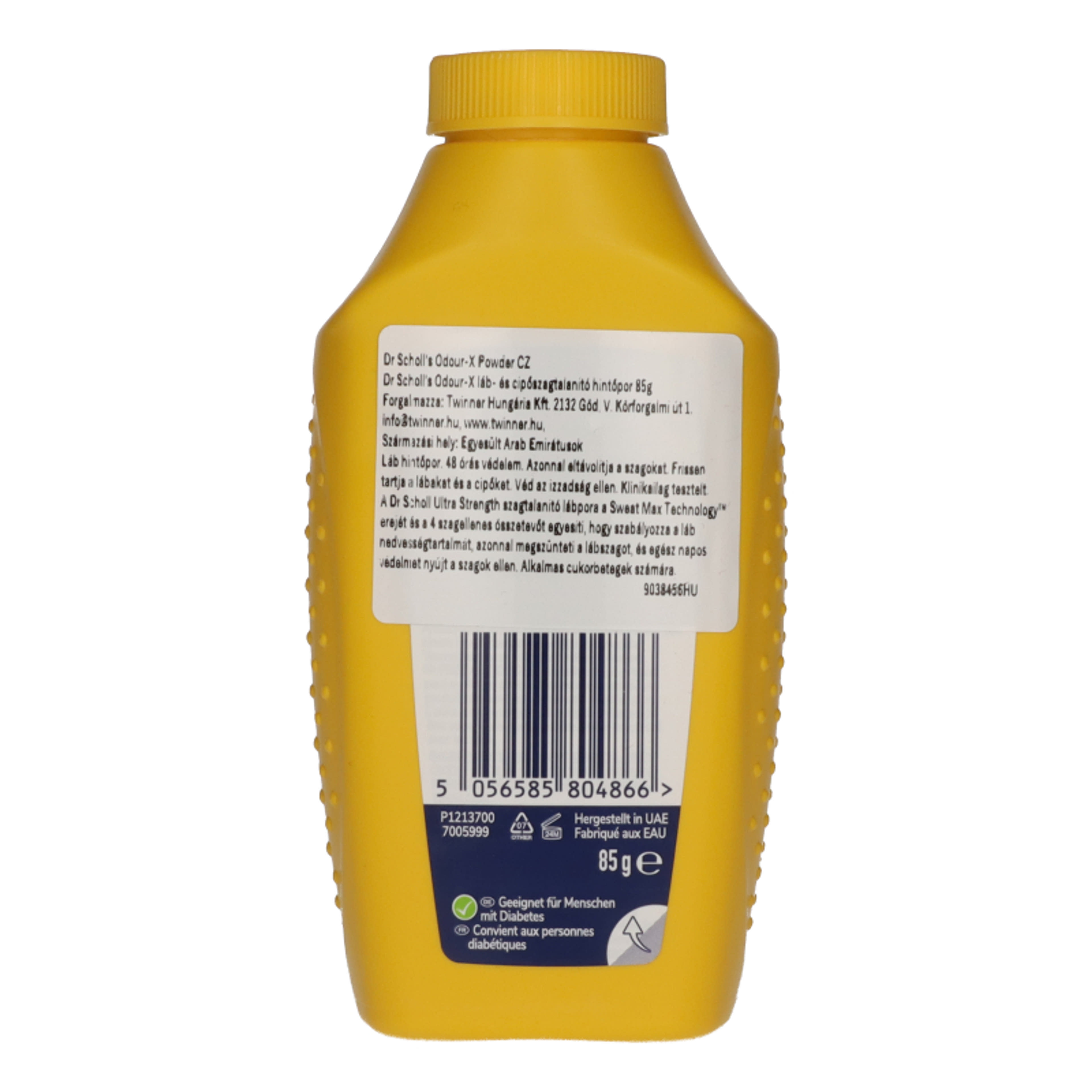 Scholl Odour láb- és cipőszagtalanító hintőpor - 85 g-3