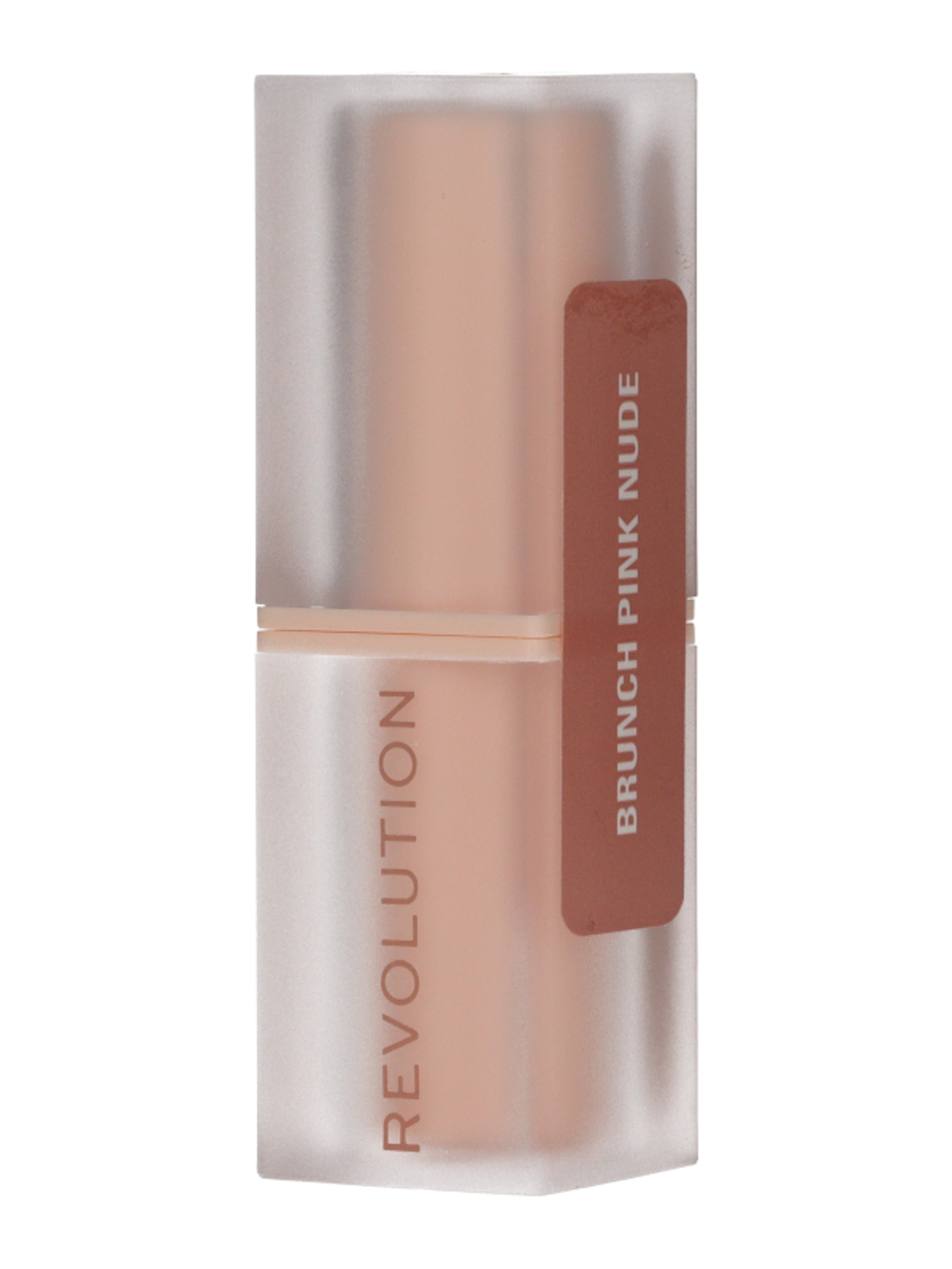 Revolution Lip Allure Soft Satin rúzs /Brunch Pink Nude - 1 db-1