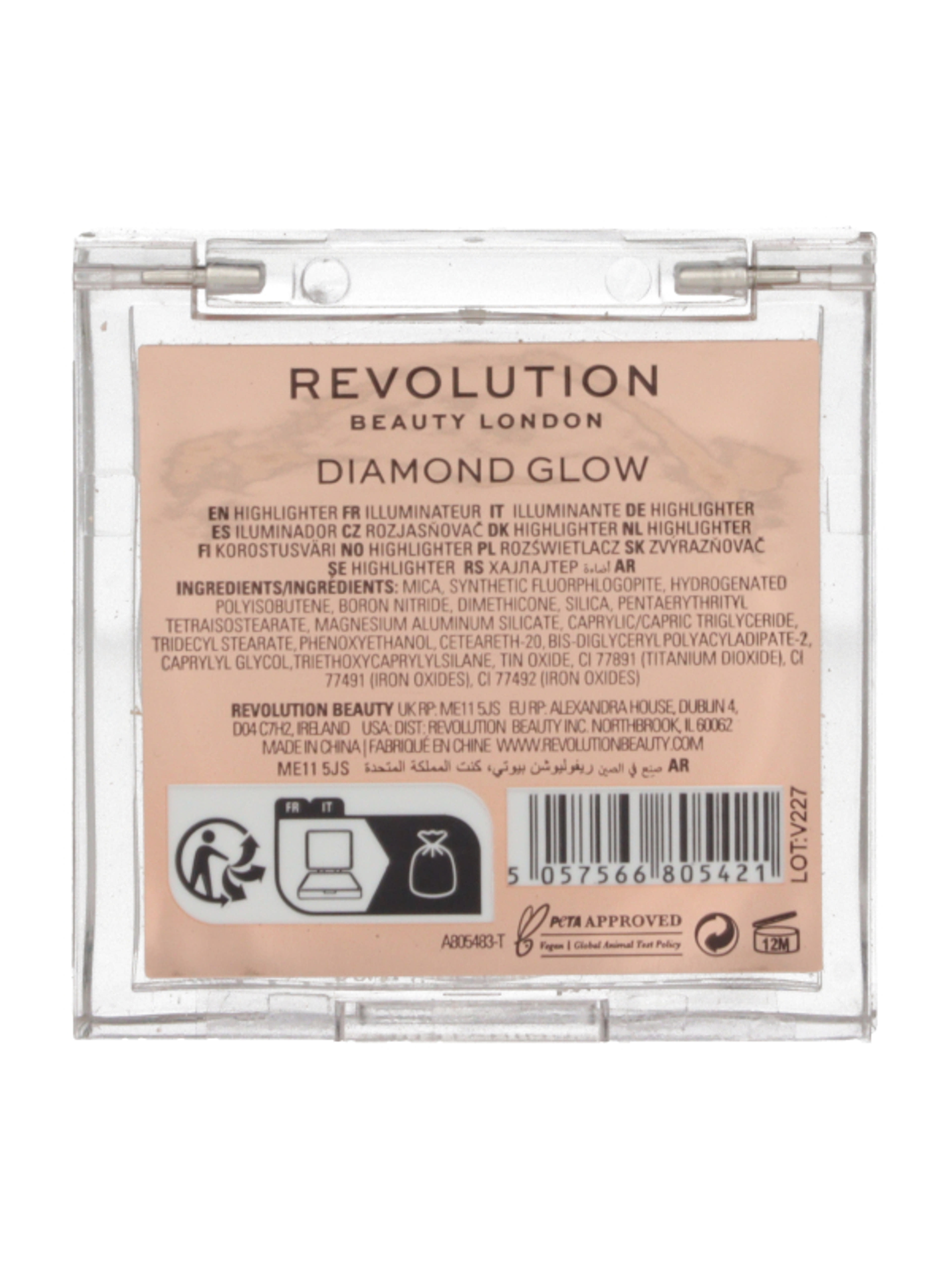 Revolution Beam Bright highlighter /Diamond Glow - 1 db-3