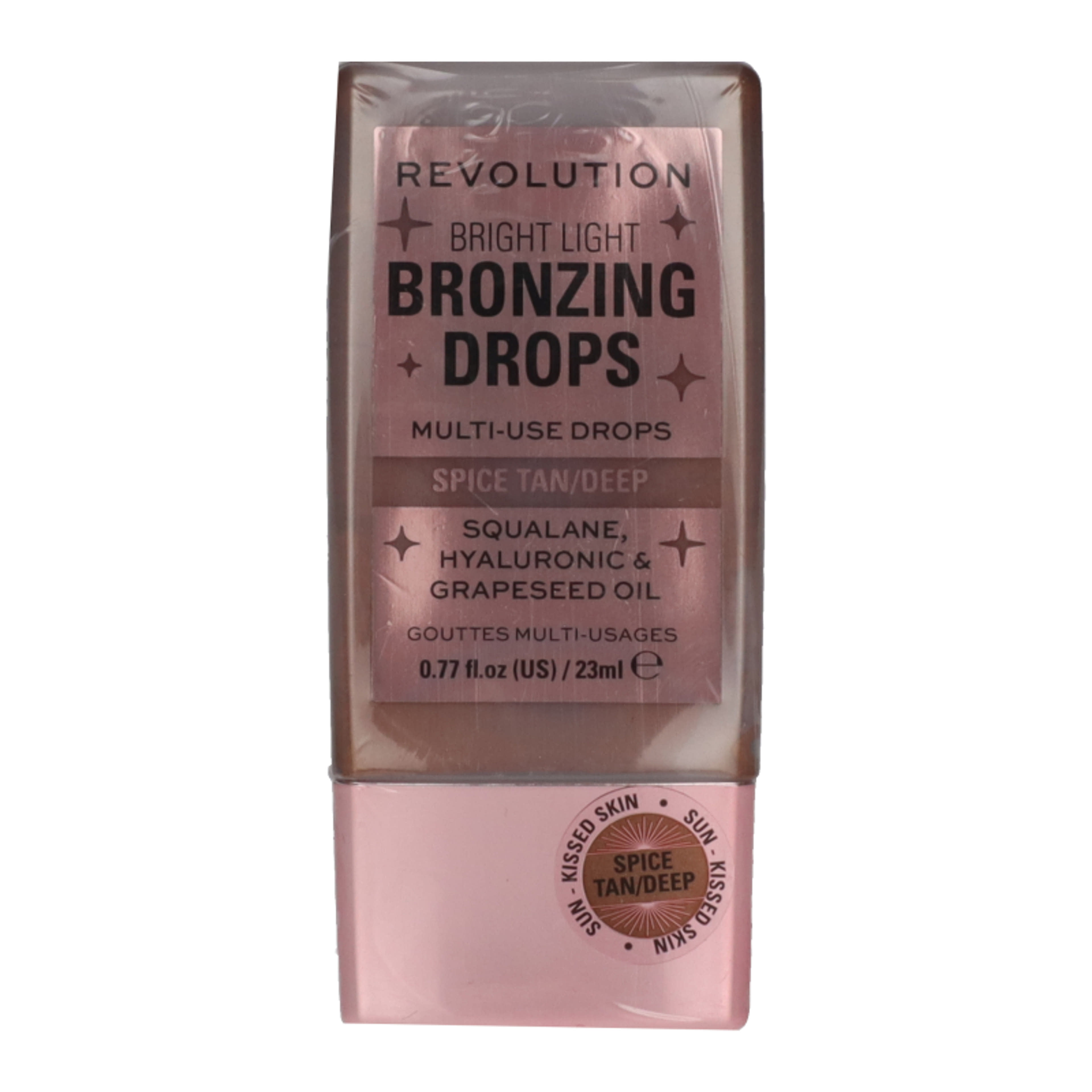 Revolution Bright Light bronzosító csepp /Deep Bronze Spice  - 1 db-1
