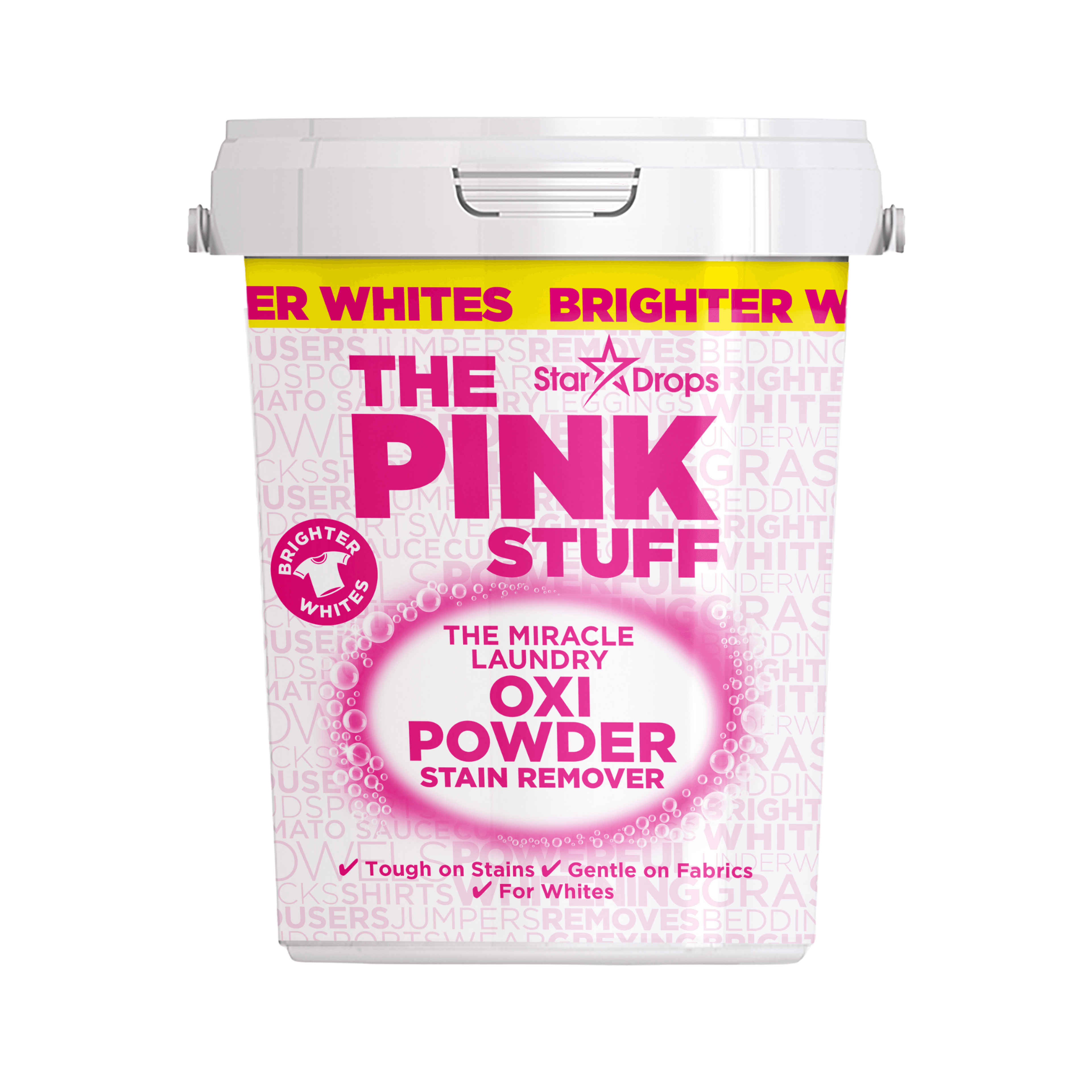 The Pink Stuff Oxi White folteltávolító por - 1000 g