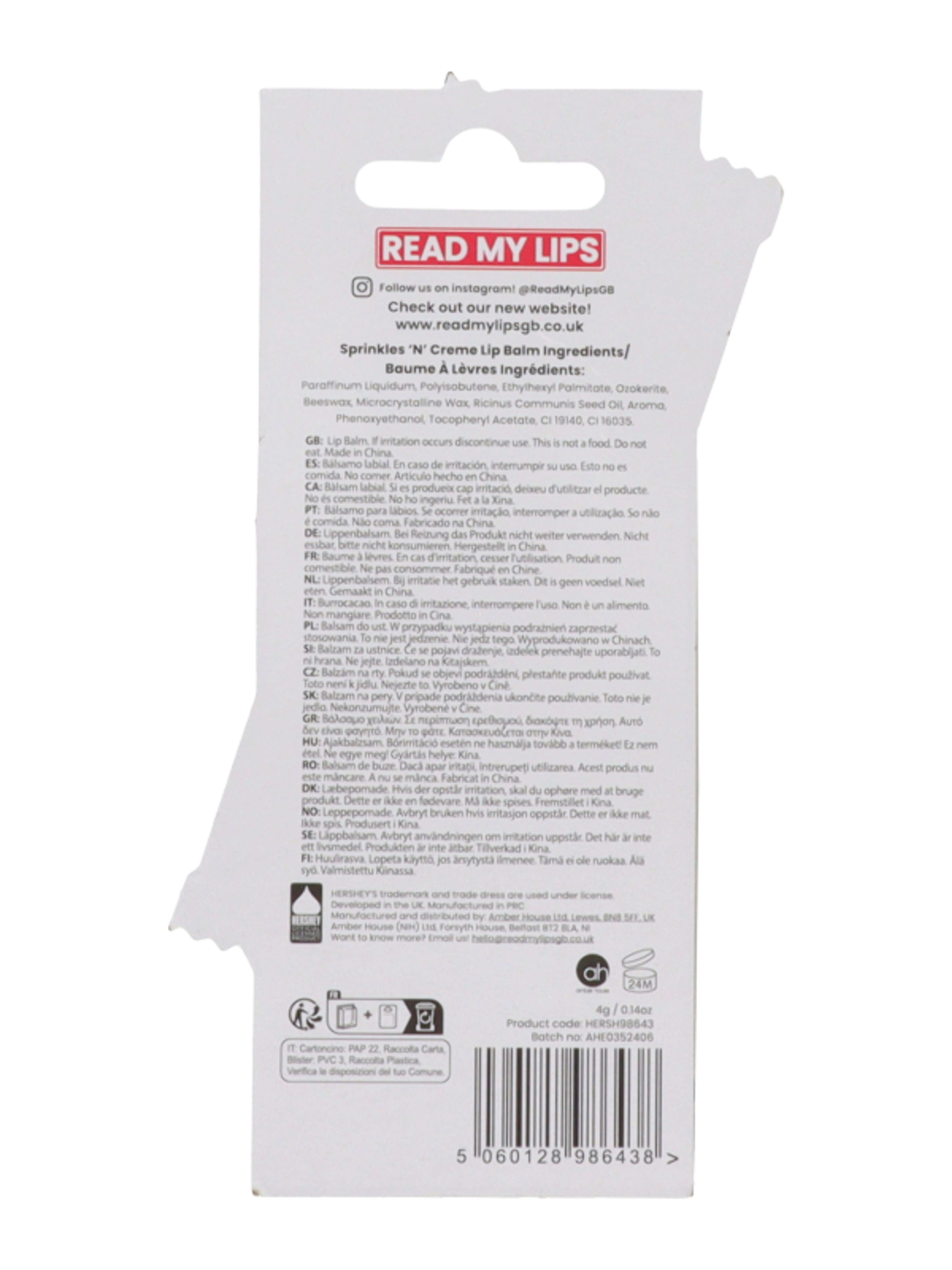Read My Lips Hershey's Spirinkles'n' ajakbalzsam - 4 g-2