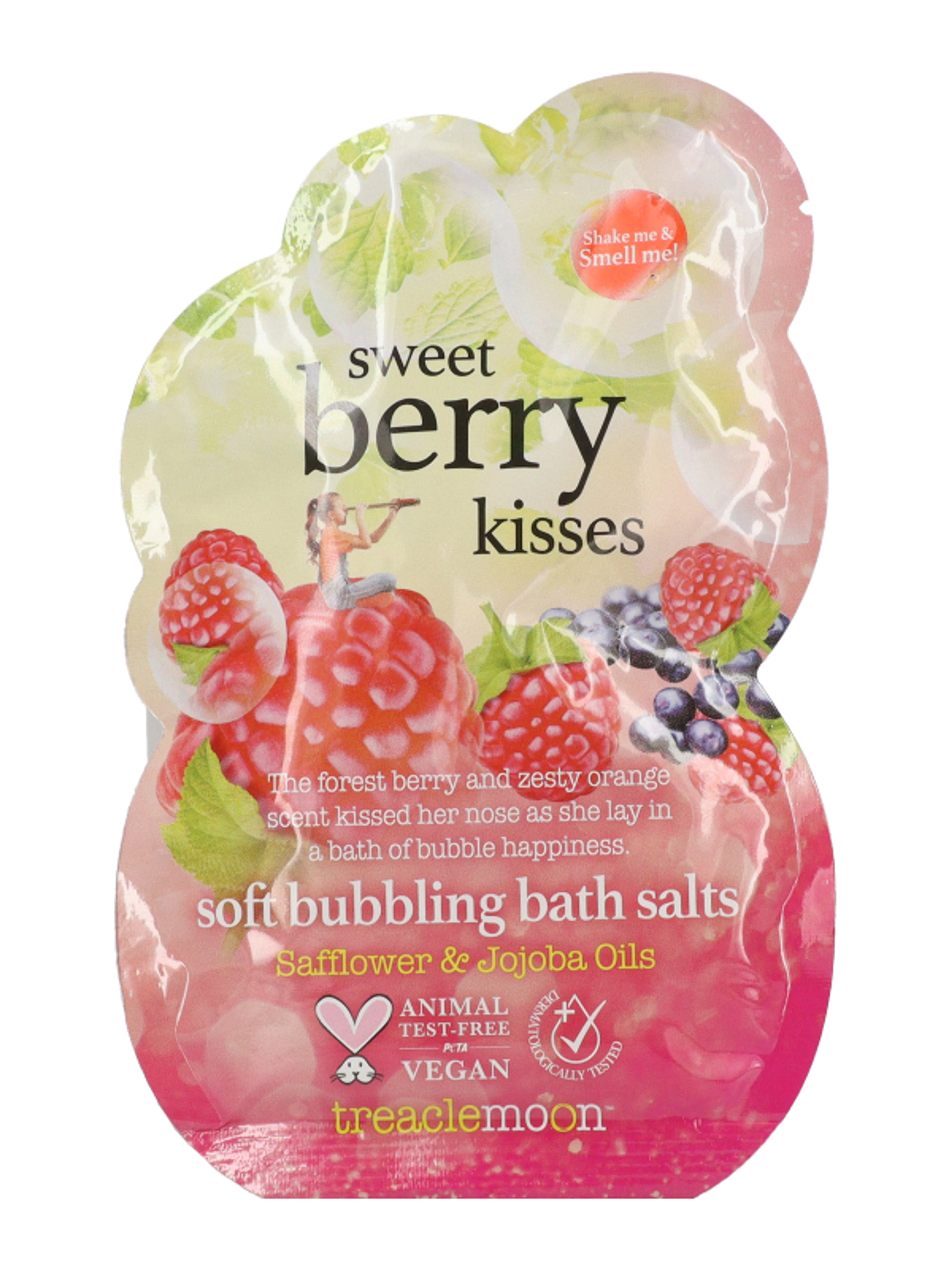 Treaclemoon Sweet Berry Kisses habzó fürdősó - 80 g