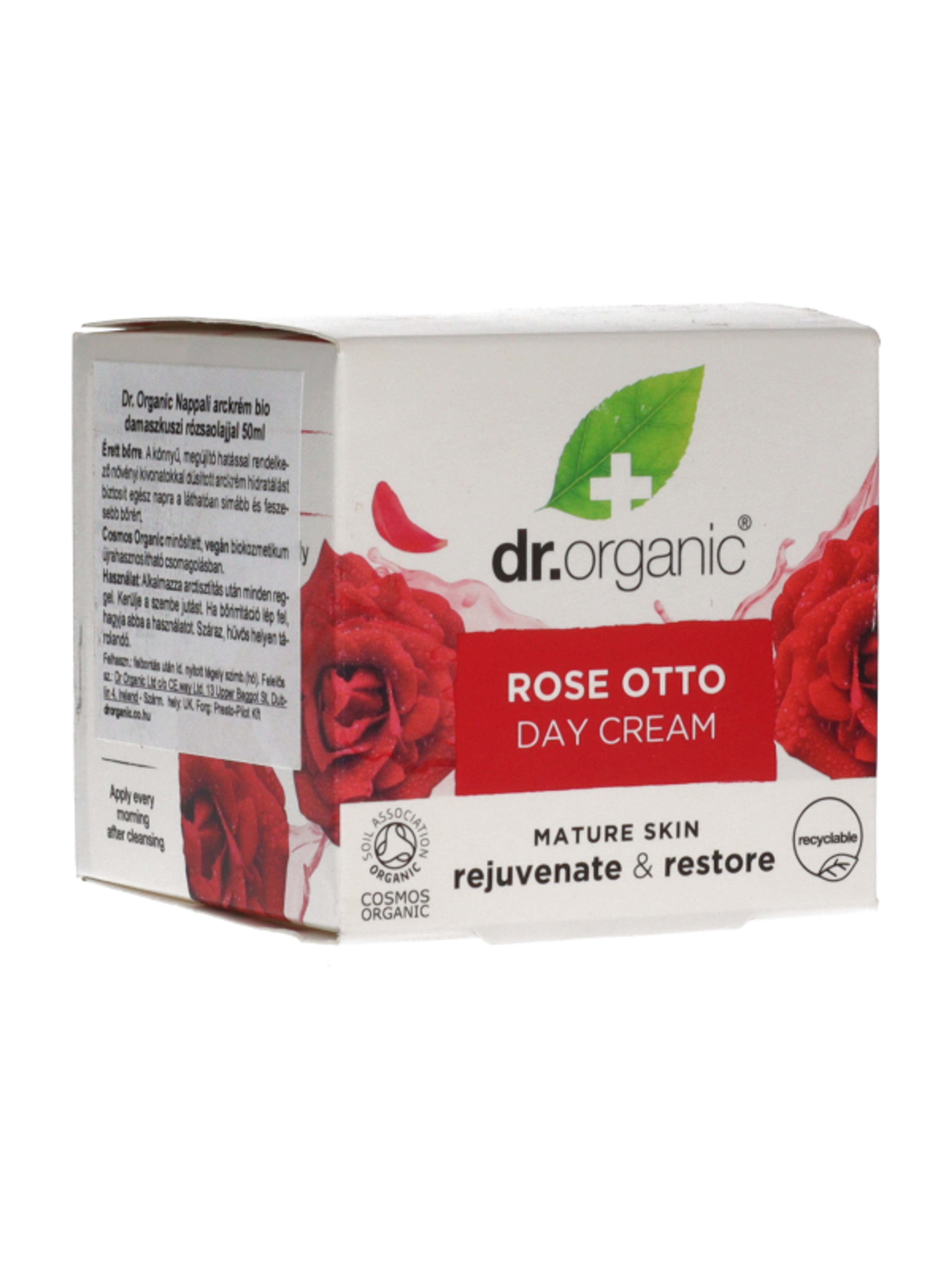 Dr. Organic nappali krém damaszkuszi rózsolajjal - 50 ml-4