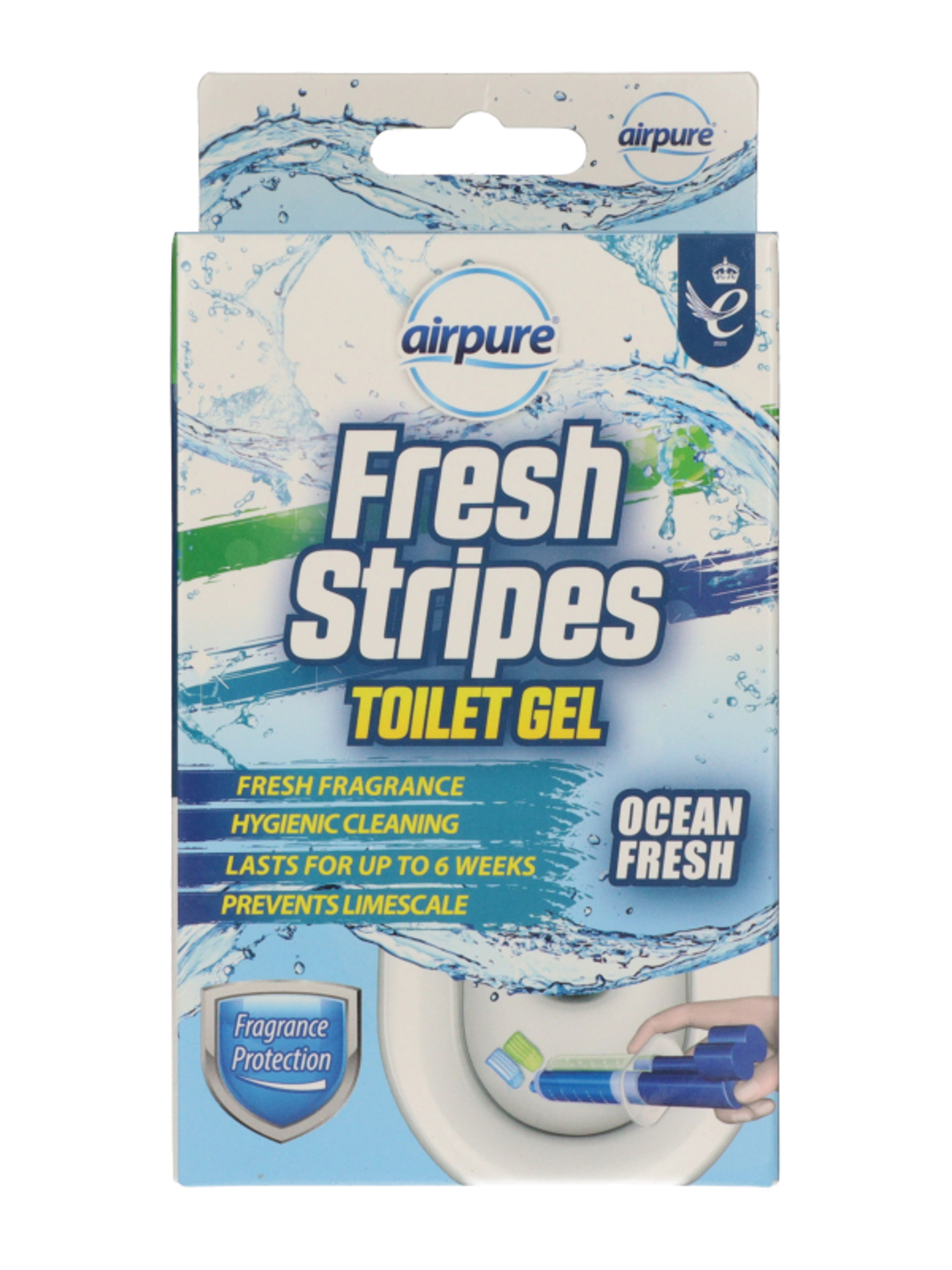 Airpure Fresh Stripes Ocean Wc gél - 45 ml-1