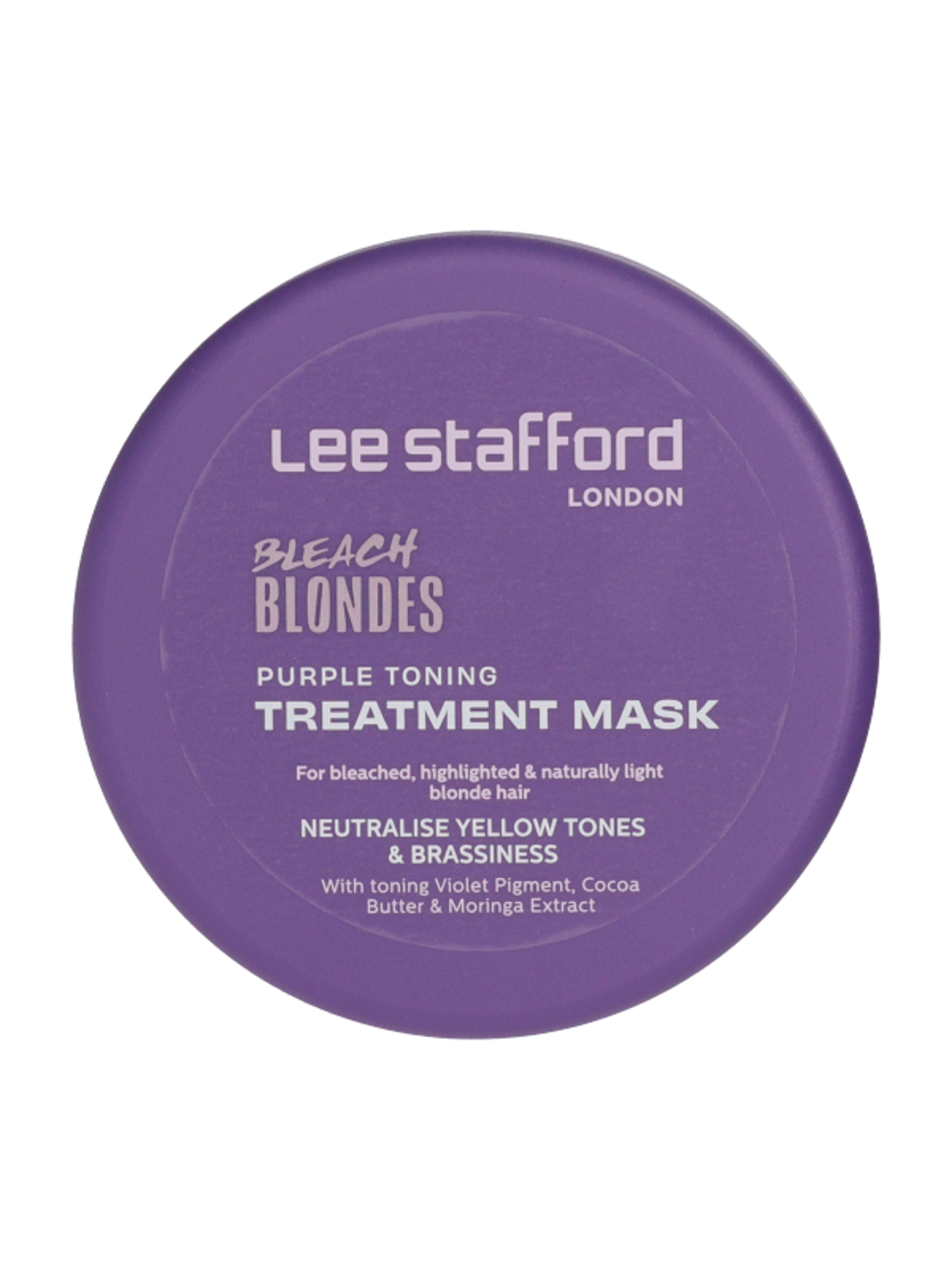 Lee Stafford Bleach Blonde tonizáló hajmaszk - 200 ml-2