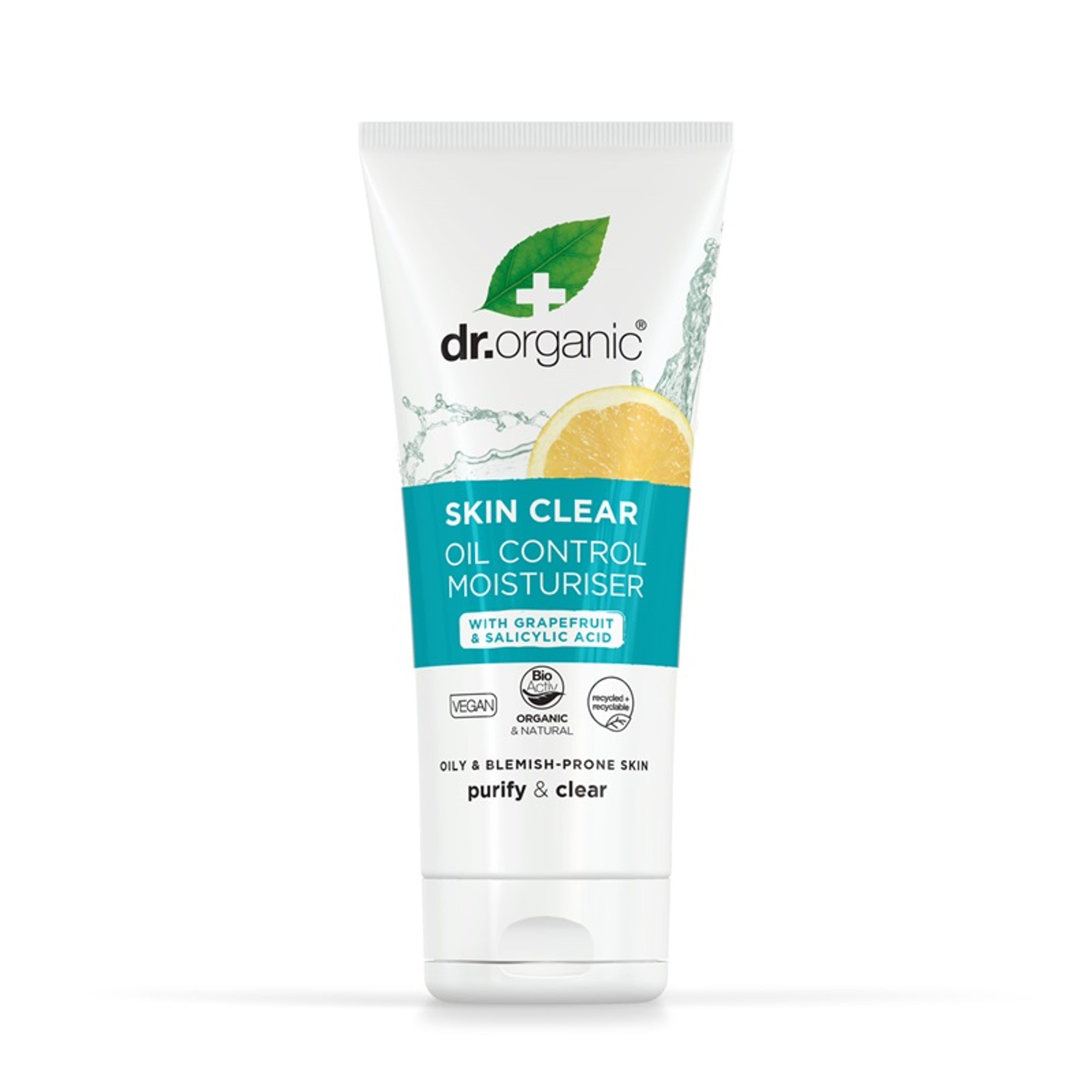 Dr. Organic Skin Clear mattító hidratáló arckrém - 50 ml-2