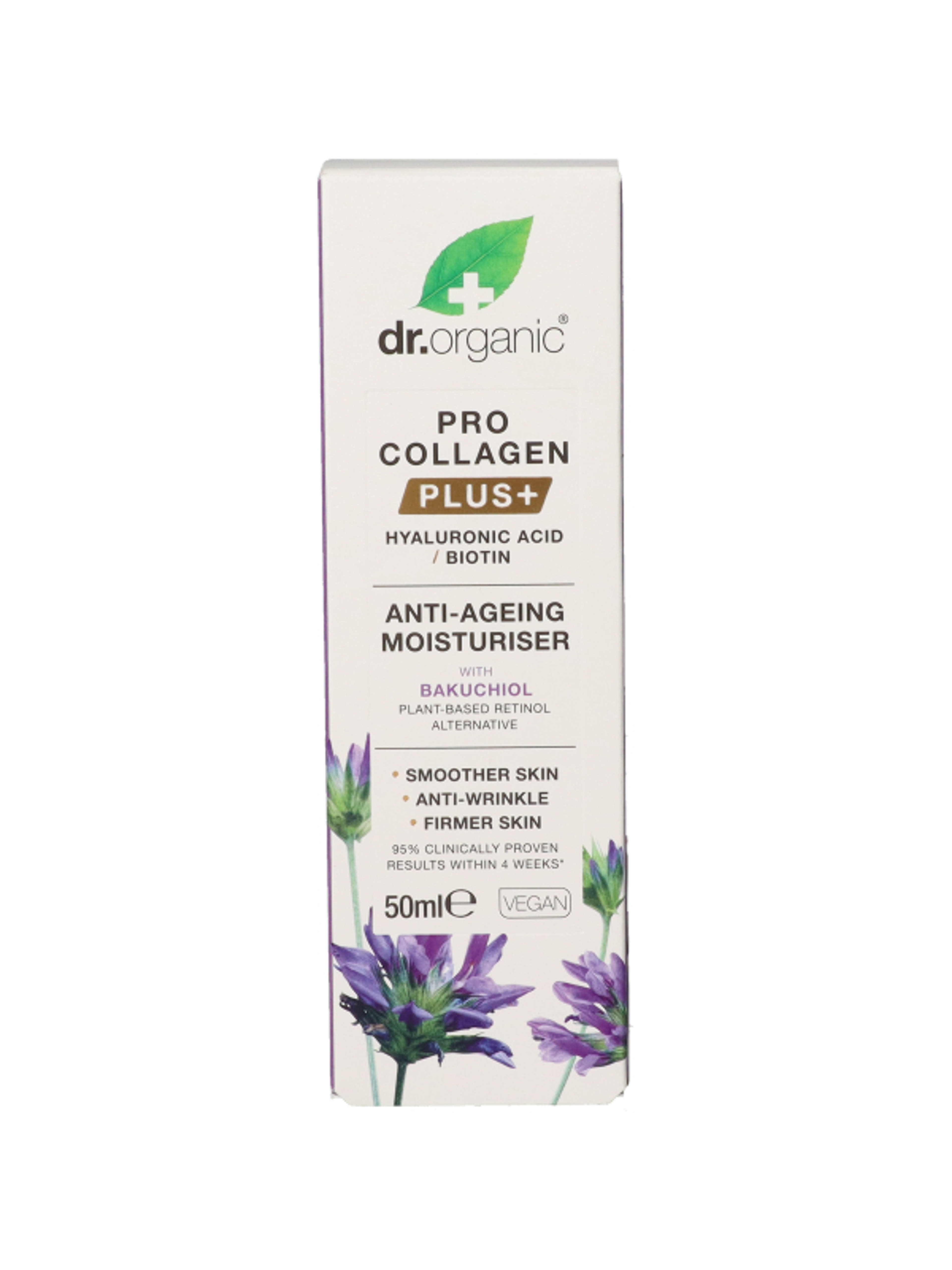 Dr Organic Pro Collagen hidratáló arckrém - 50 ml