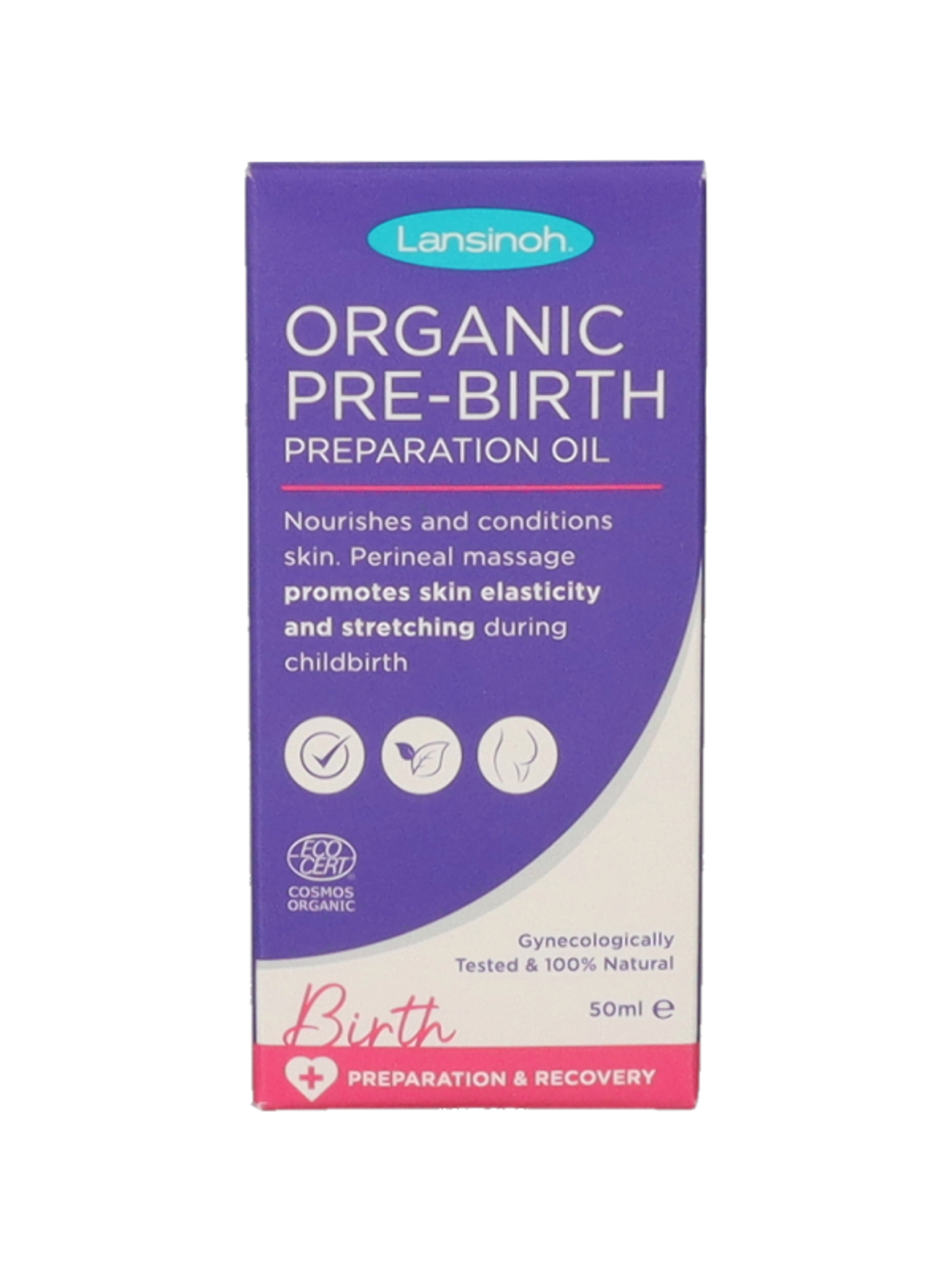 Lansinoh szülés előtti organikus felkészítő olaj - 50 ml