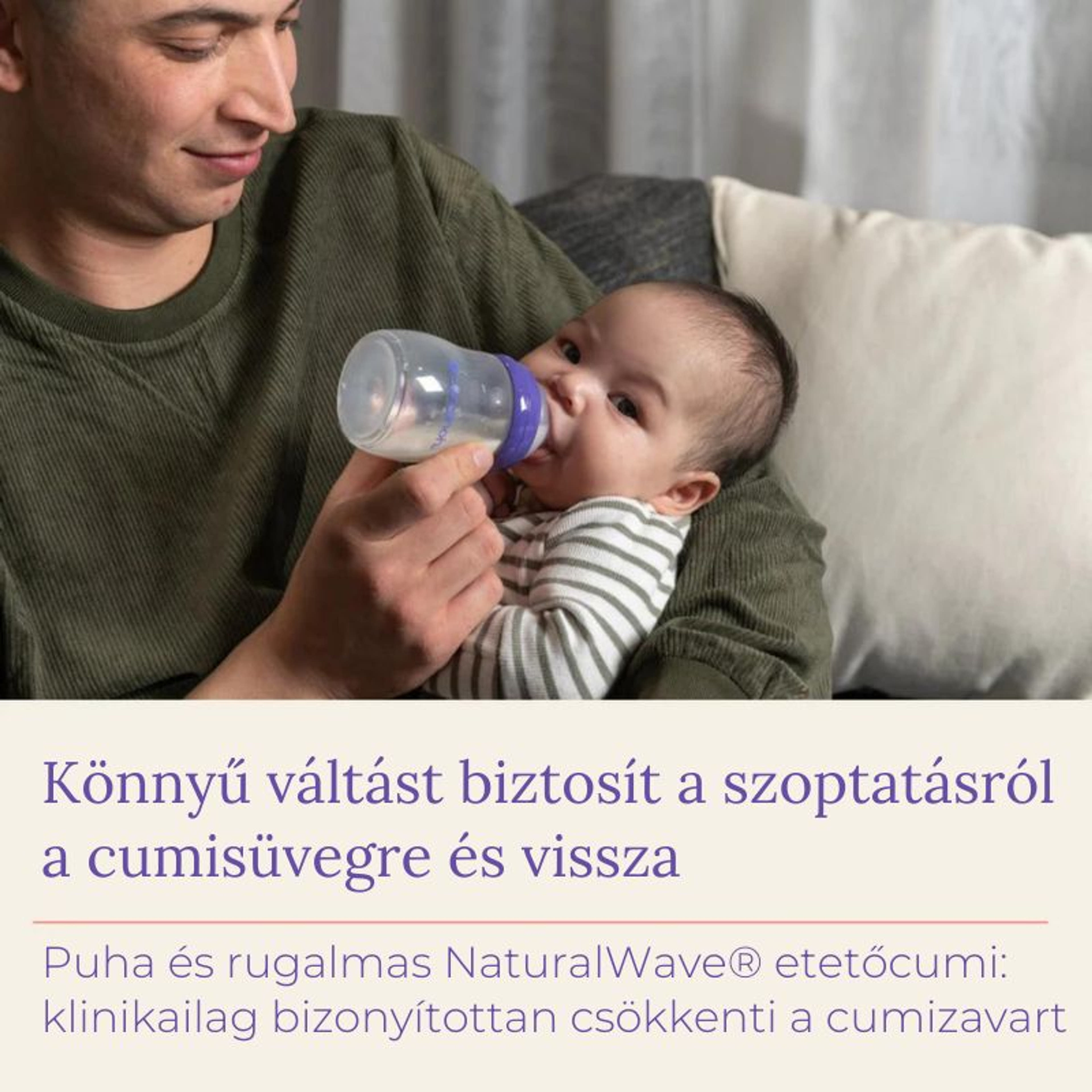 Lansinoh cumisüveg lassú folyású etetőcumival + fedéllel, 160 ml - 1 db-9