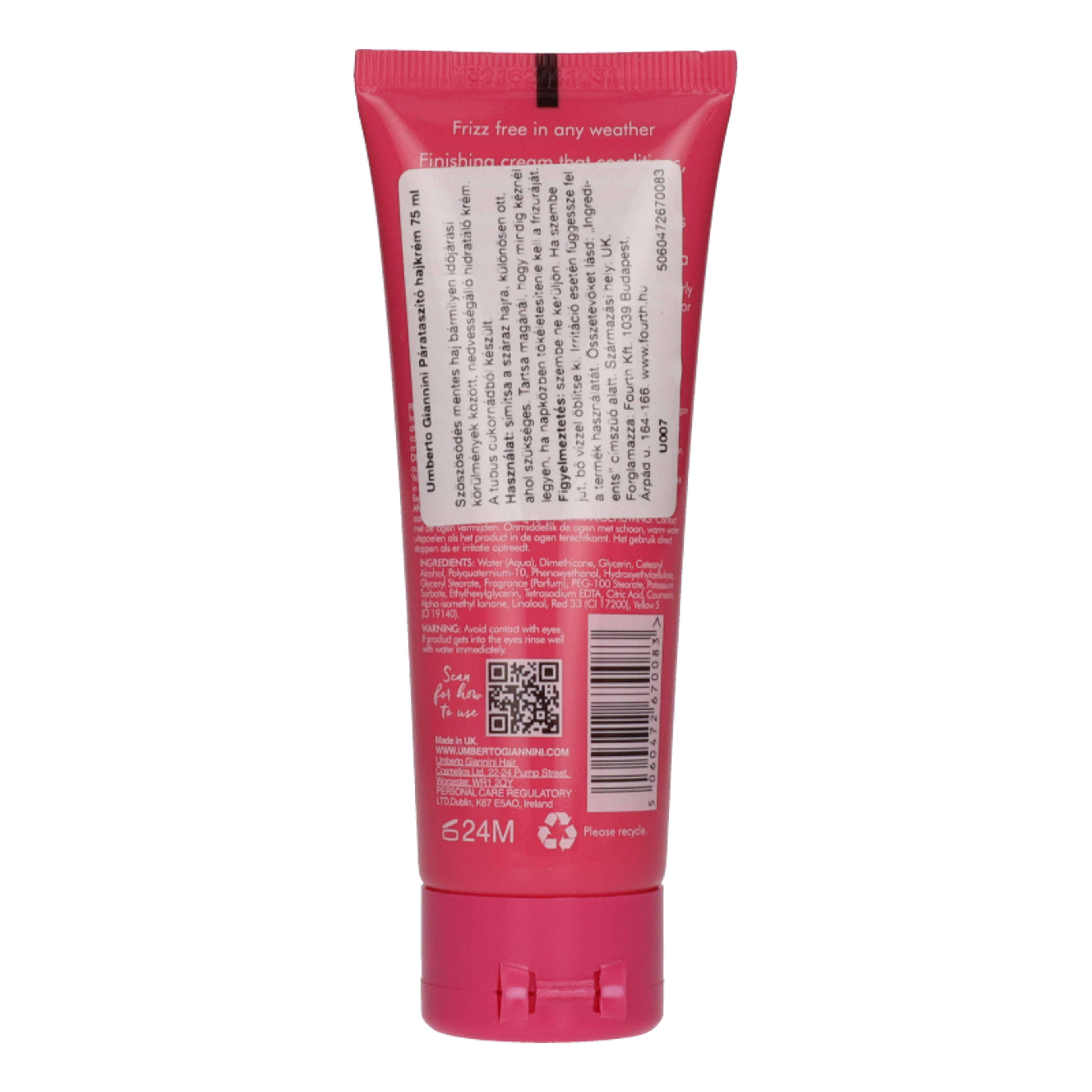 Umberto Giannini Weather Proof Curls Finish szöszmentesítő - 75 ml-3