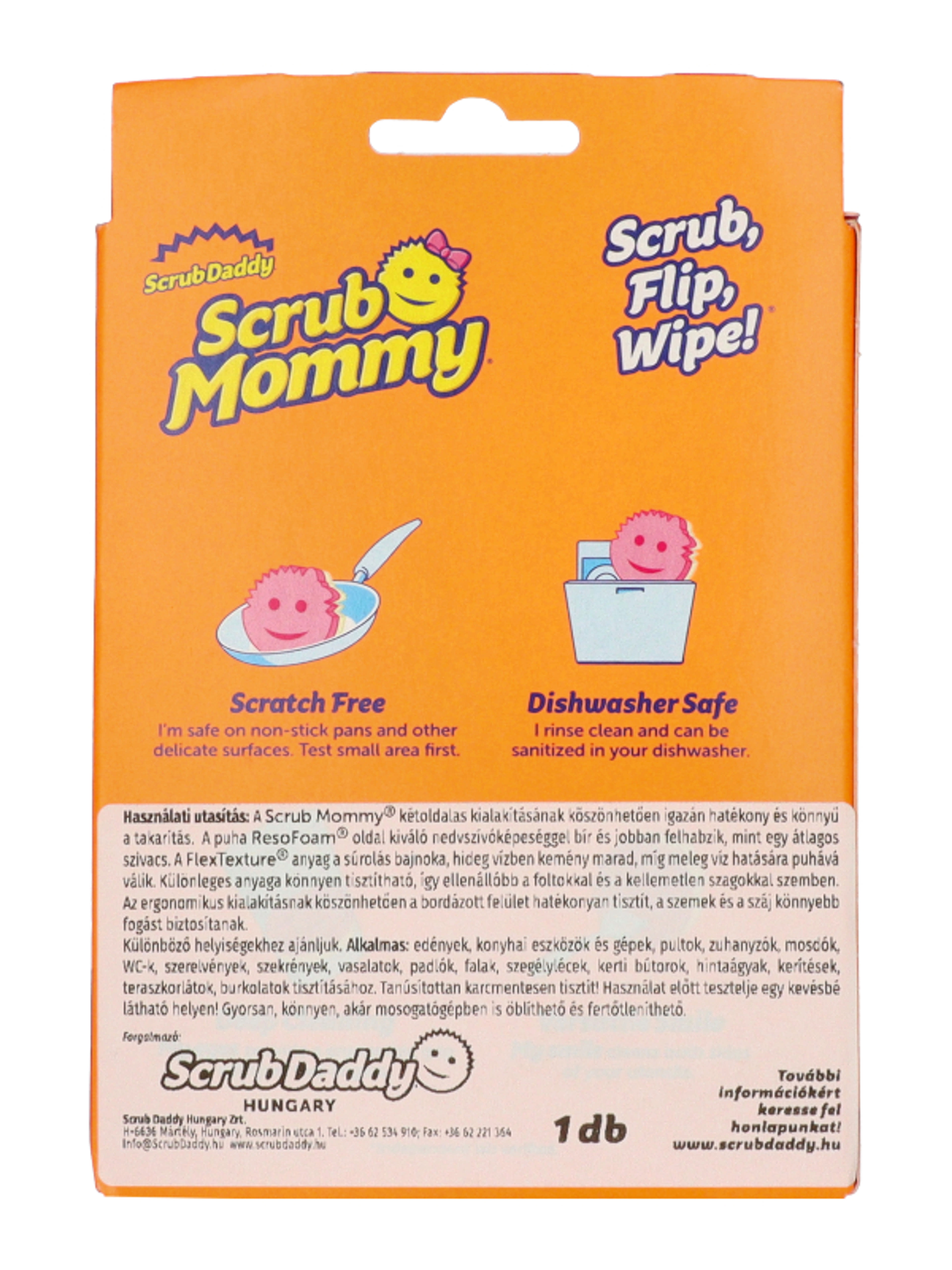 Srub Mommy háztartási szivacs /pink - 1 db-3