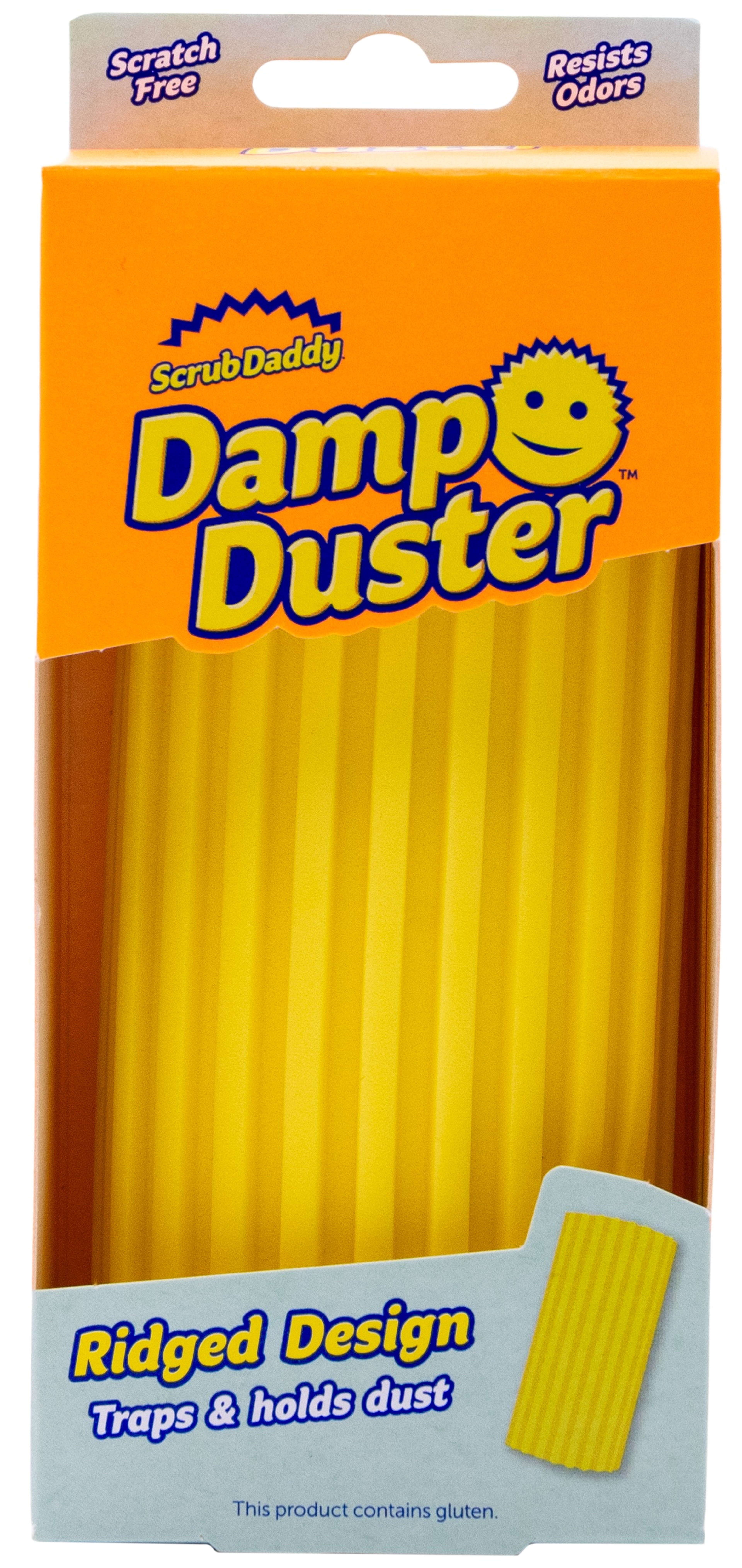 Scrub Daddy Damp Duster portalanító szivacs /yellow - 1 db