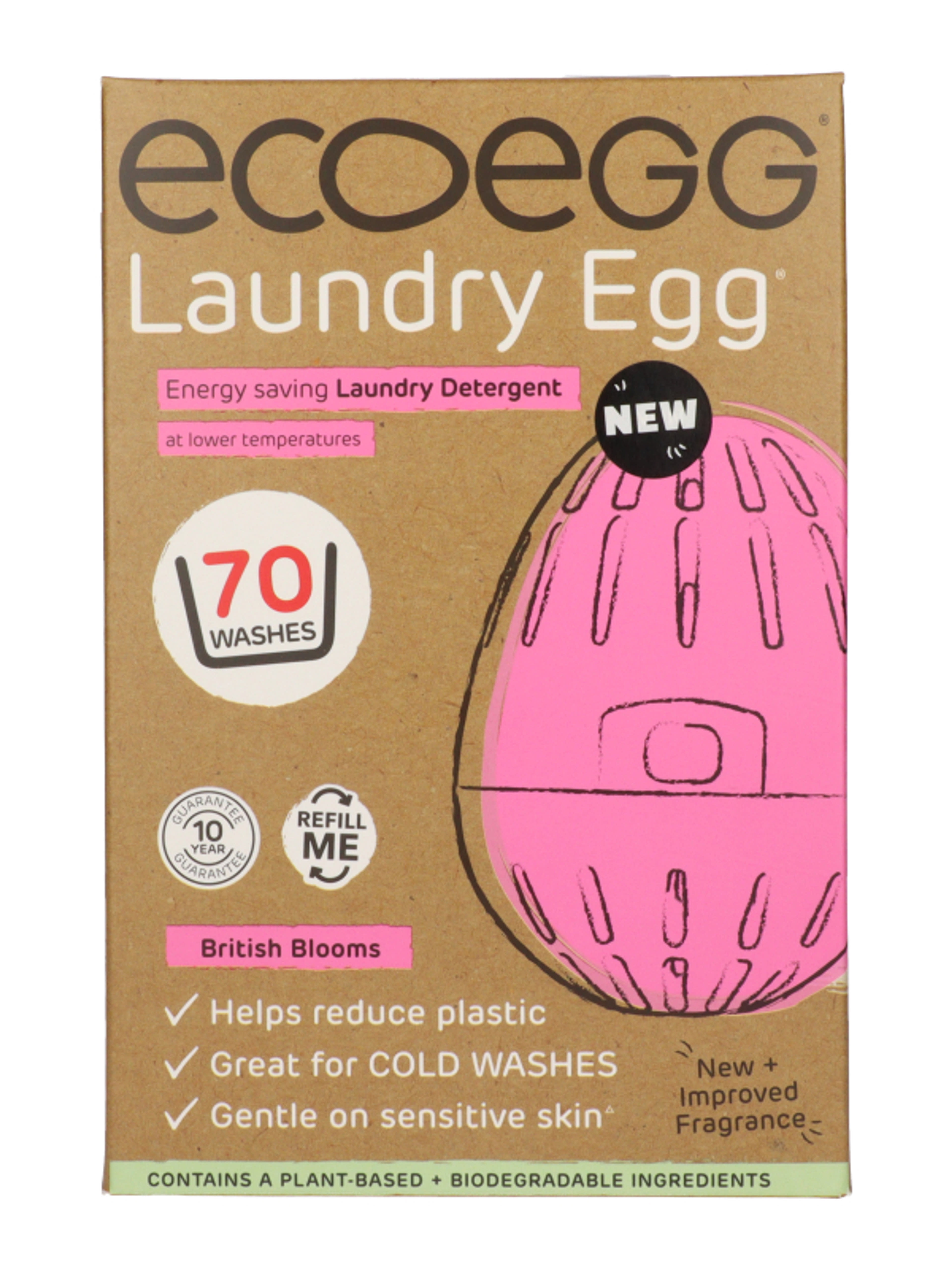 Ecoegg British Blooms mosótojás 70 mosáshoz - 1 db