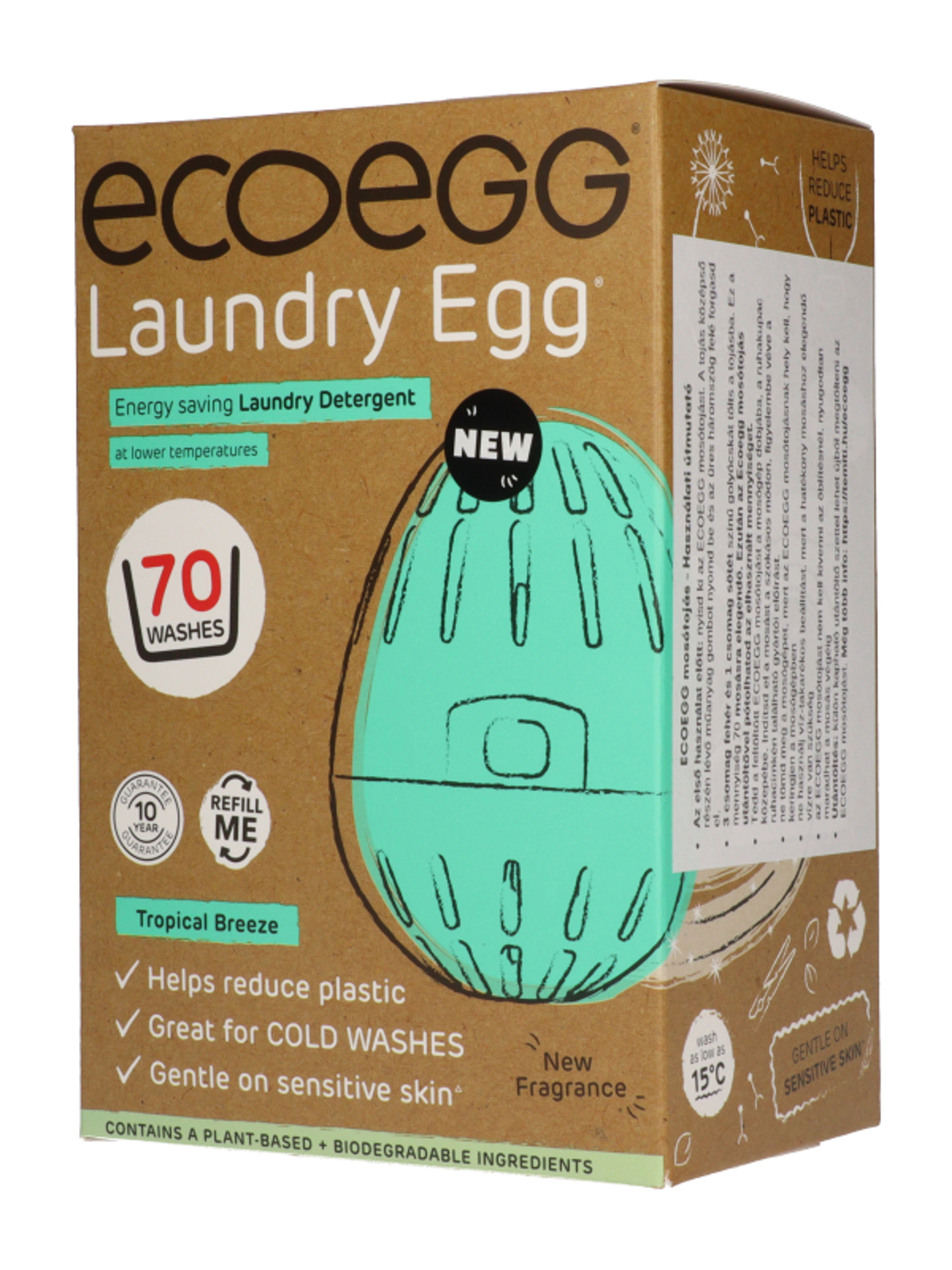 Ecoegg mosótojás 70 mosáshoz trópusi szellő illattal - 1 db-2