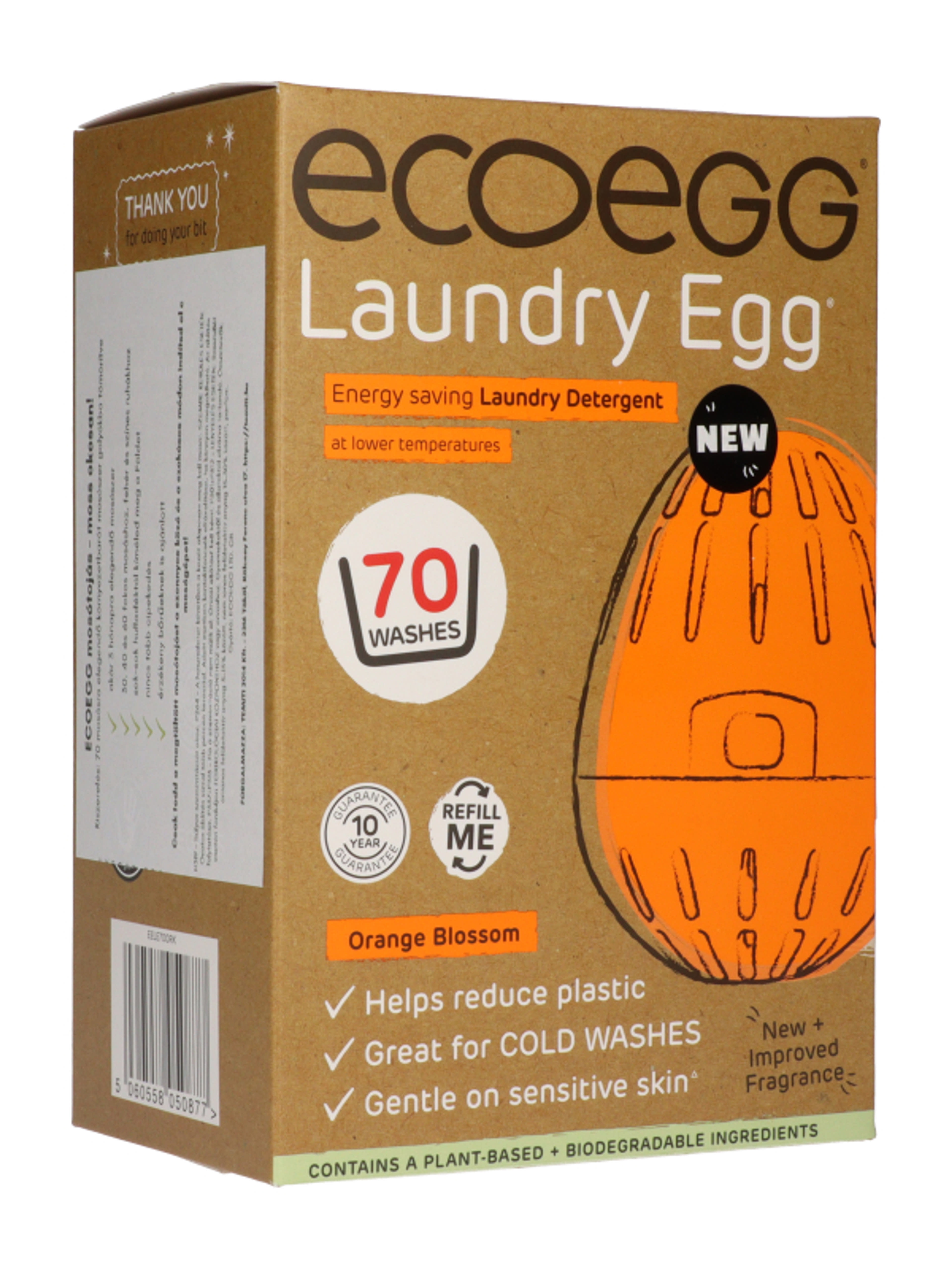 Ecoegg mosótojás 70 mosáshoz narancsvirág illattal - 1 db-4