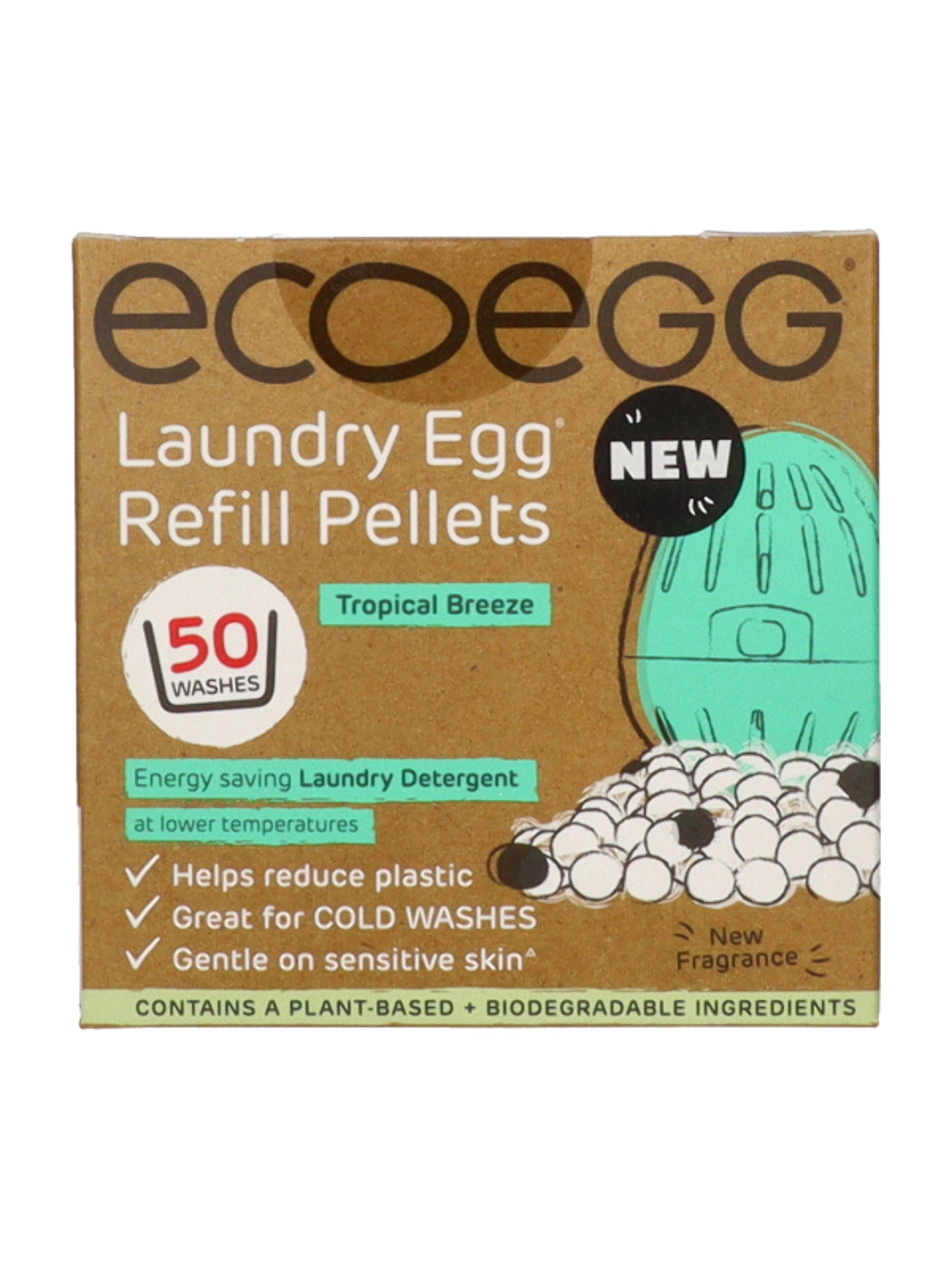 Ecoegg mosótojás ütántöltő trópusi szellő illattal - 1 db-1