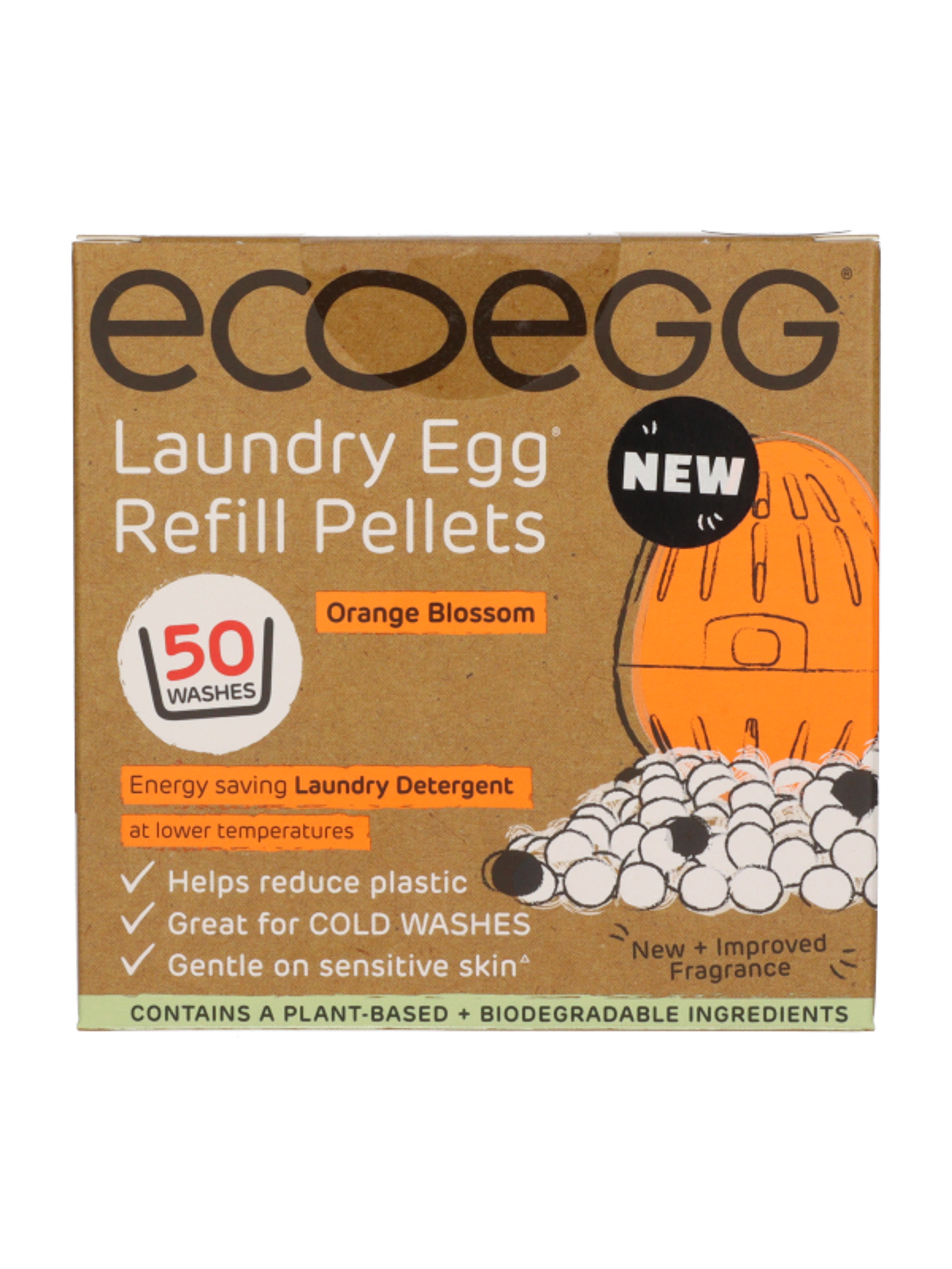 Ecoegg mosótojás utántöltő 50 mosáshoz narancsvirág illattal - 1 db
