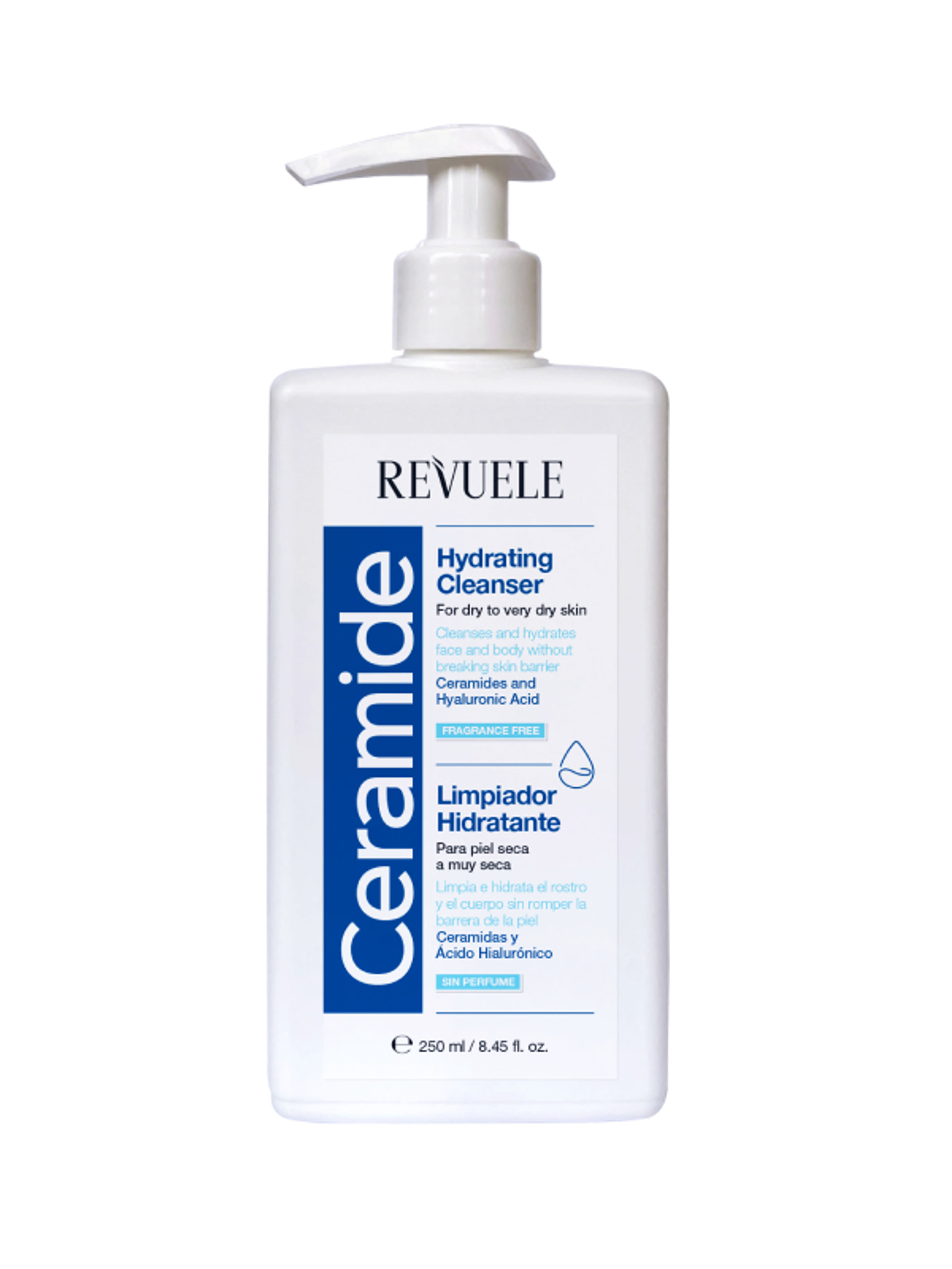 Revuele Ceramide hidratáló arclemosó - 250 ml