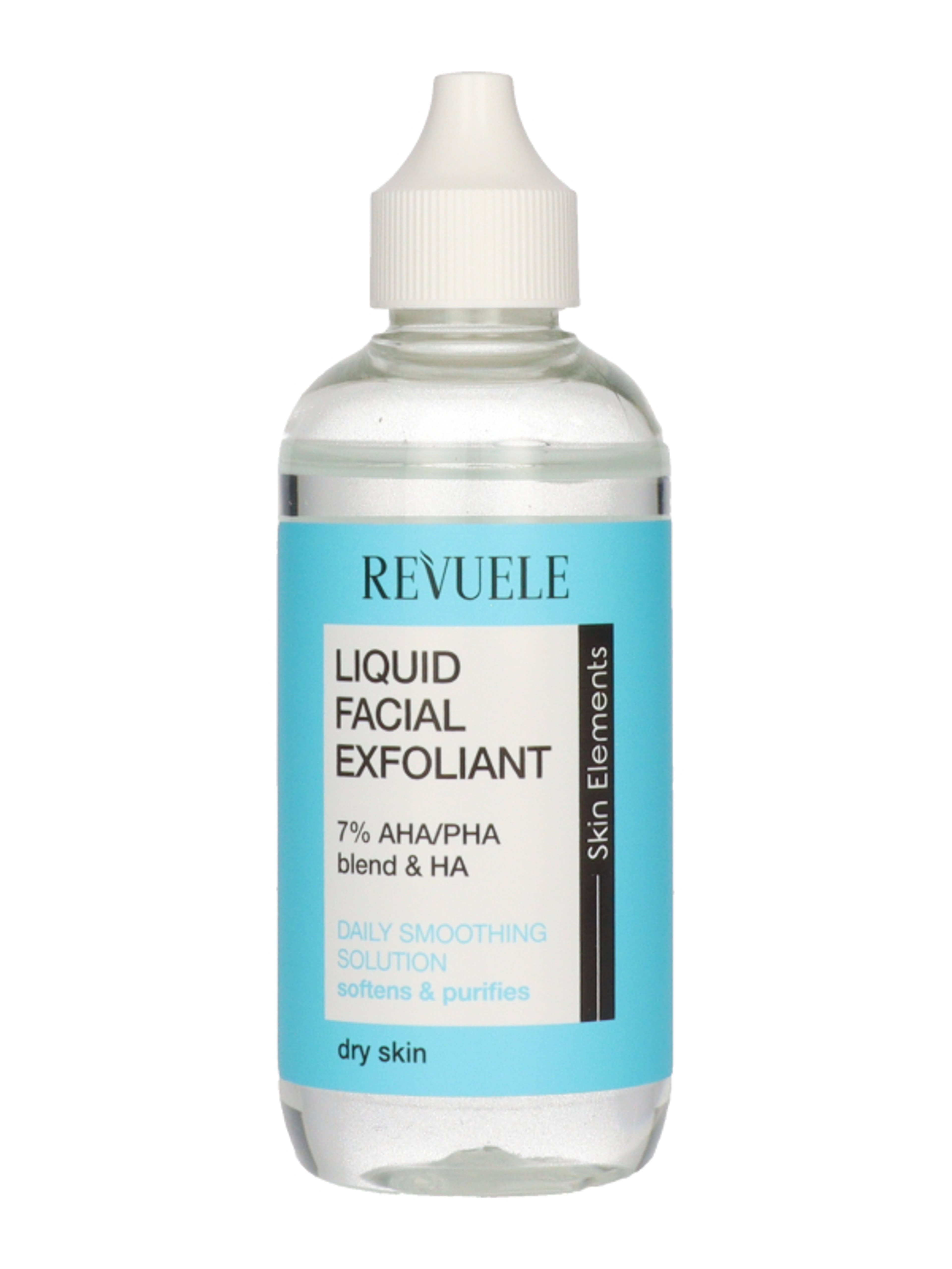 Revuele Facial Exfoliant 7%AHA/PHA Blend +HA Luquid hámlasztó - 125ml-3