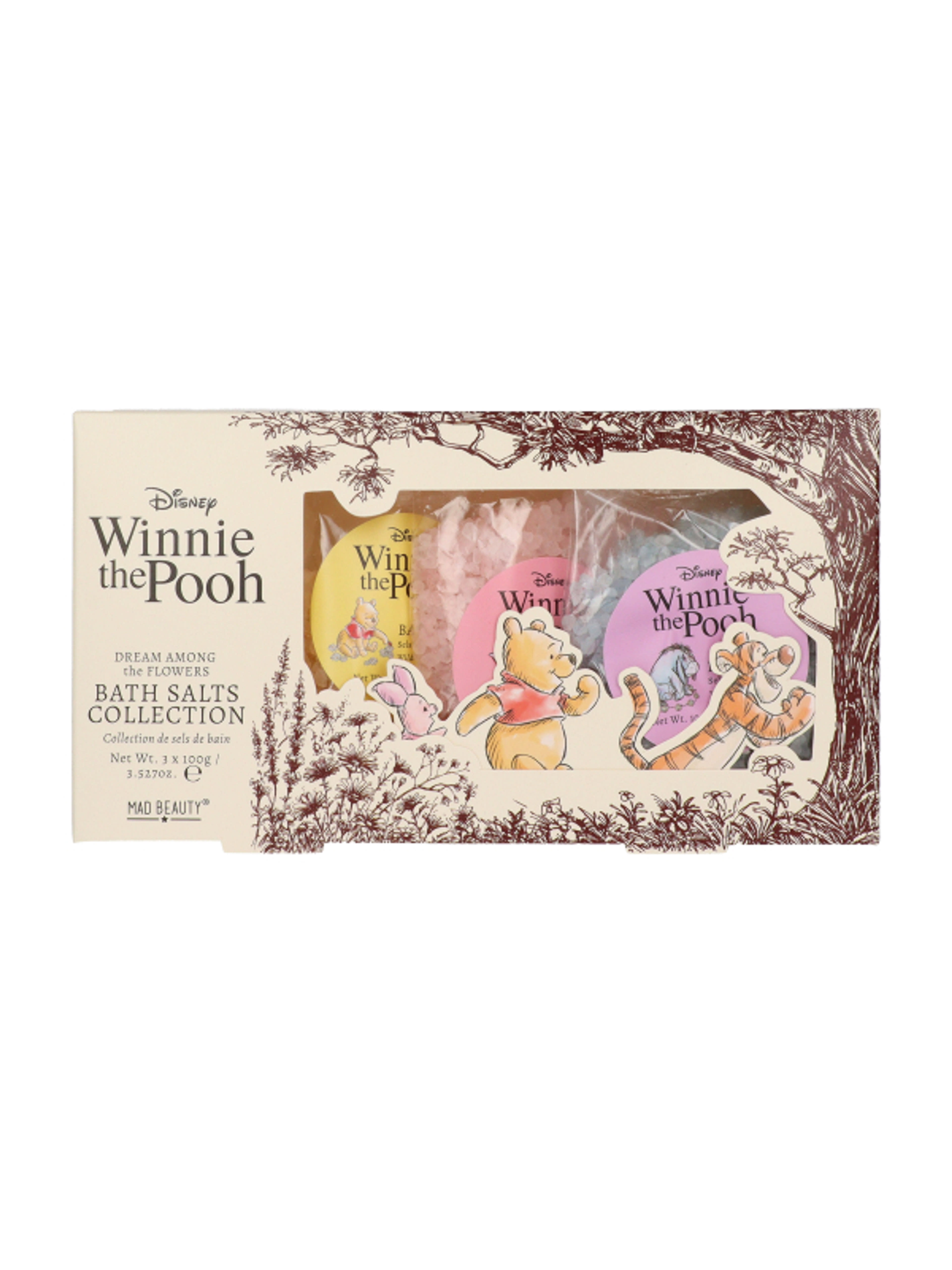 Mad Beauty Winnie The Pooh fürdősó trió 3x100 g - 300 g-2