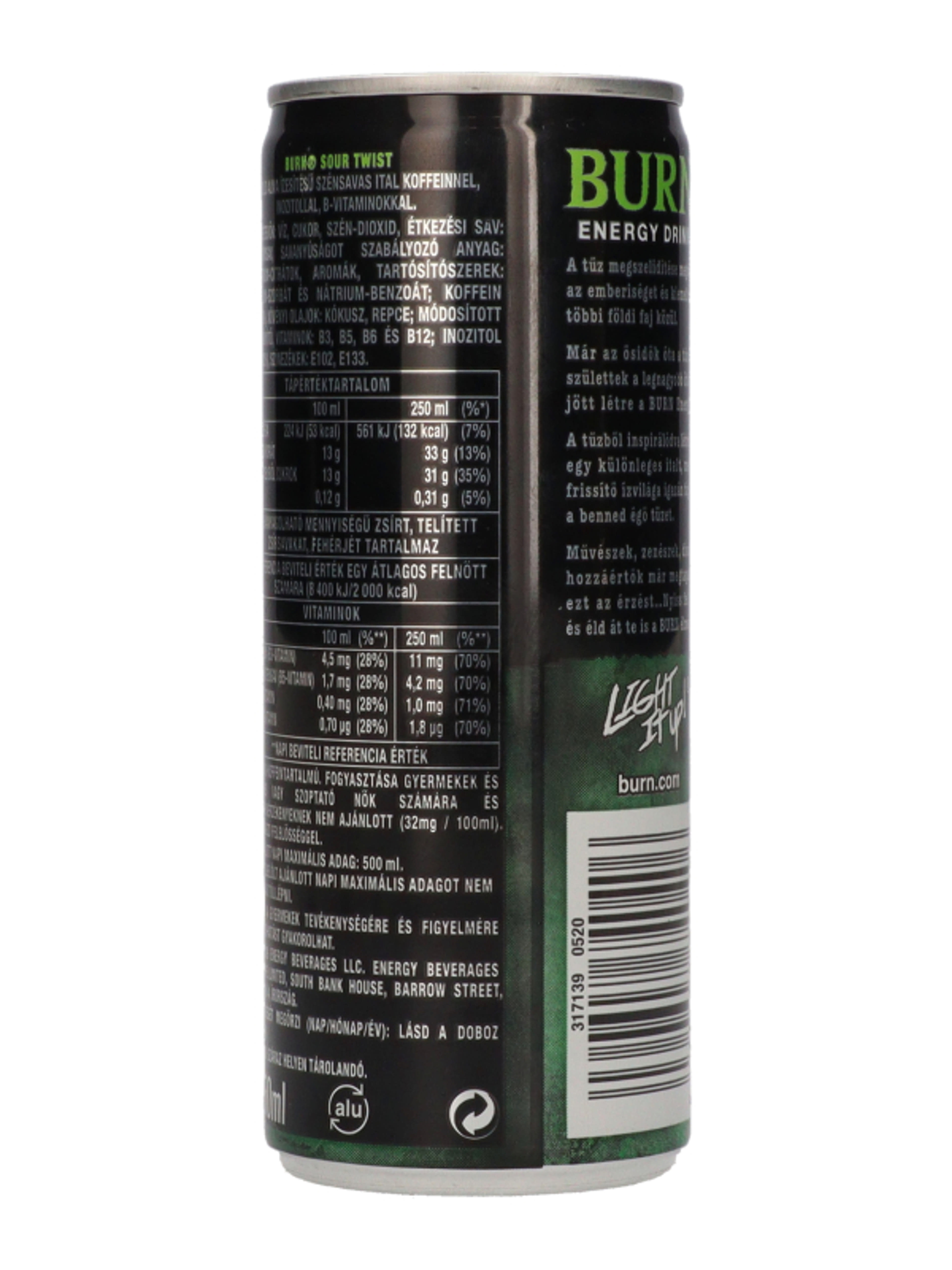 Burn energiaital - sour apple - 250 ml-4