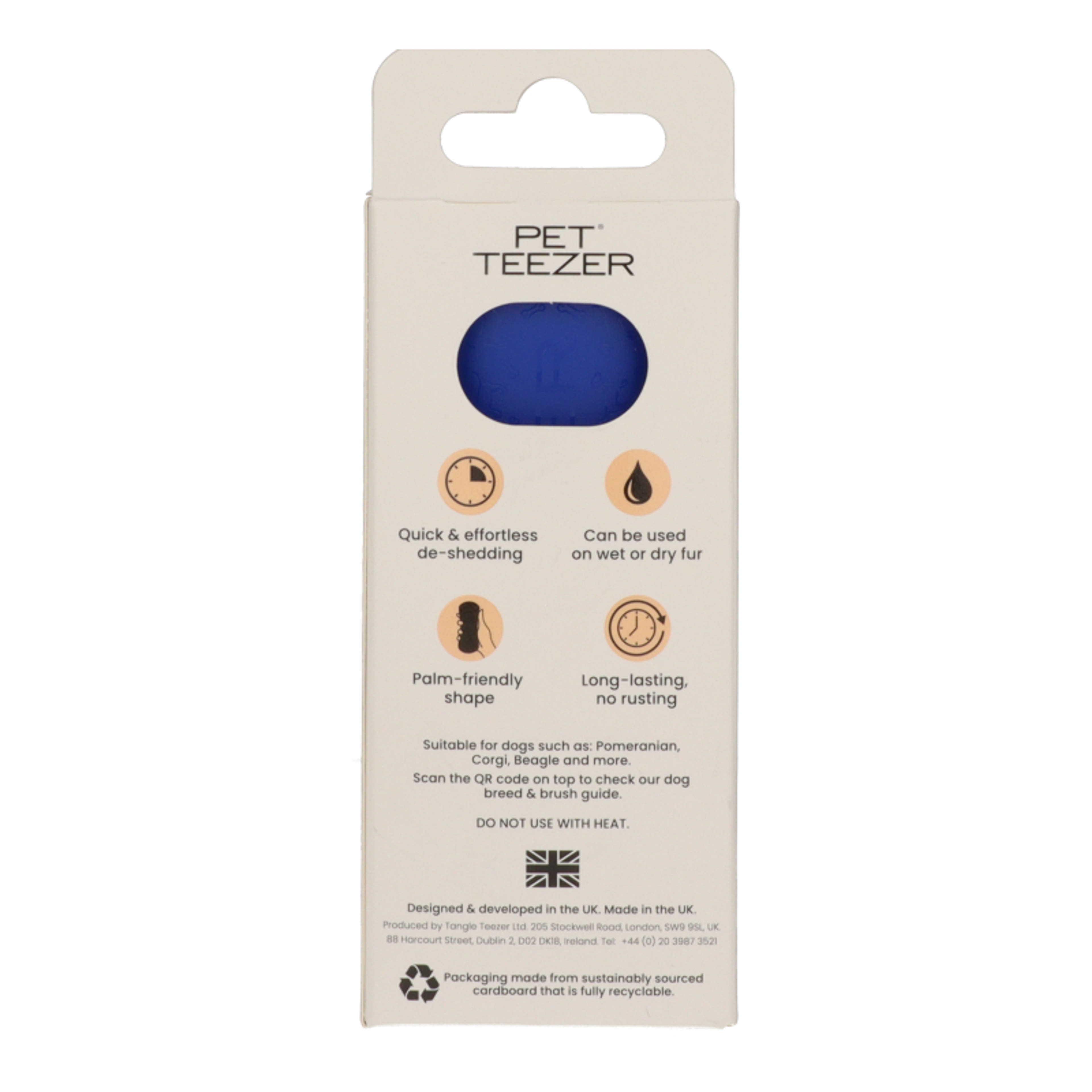 Pet Teezer aljszőrkefe kistestű kutyáknak - 1 db-3