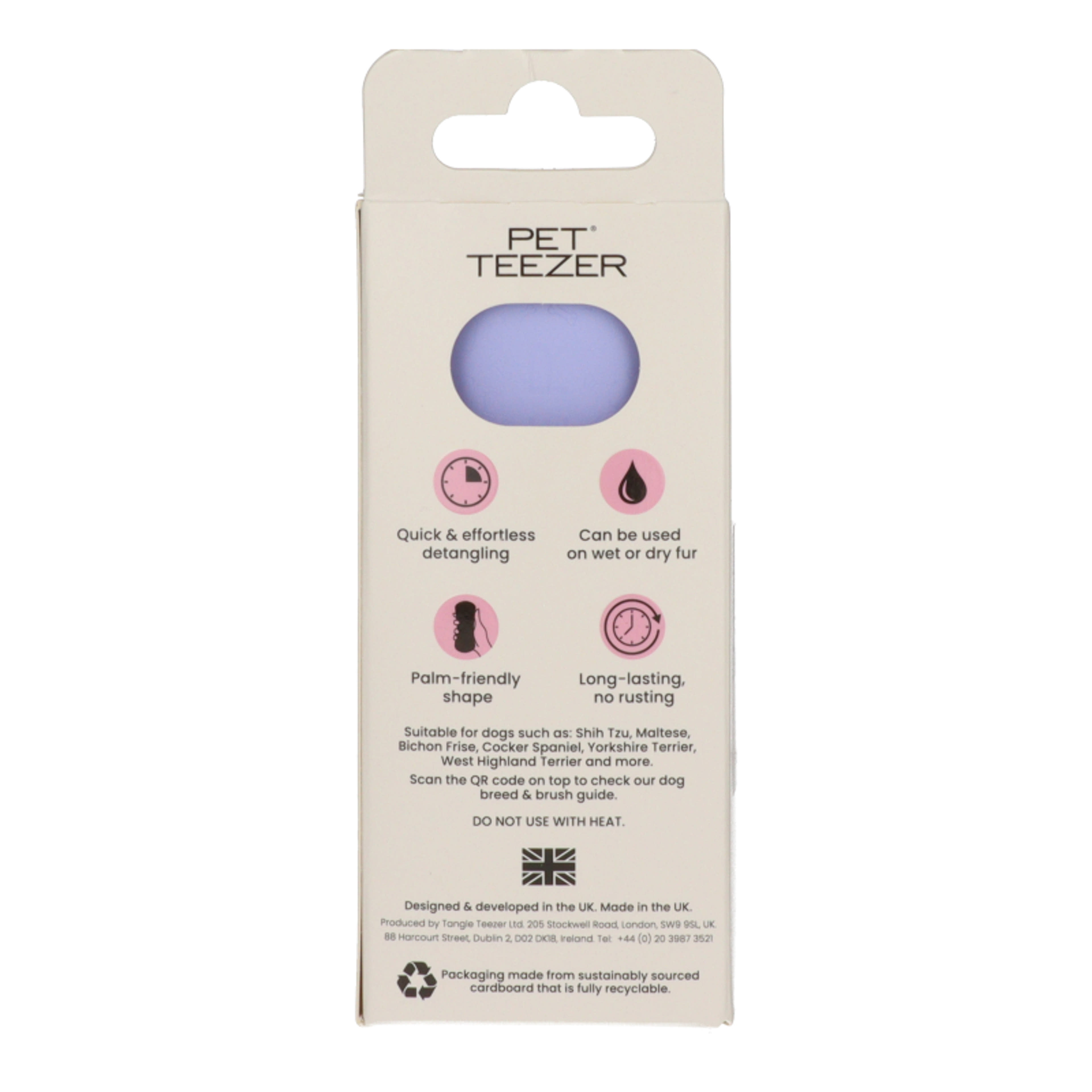 Pet Teezer bontókefe kistestű kutyáknak - 1 db-3