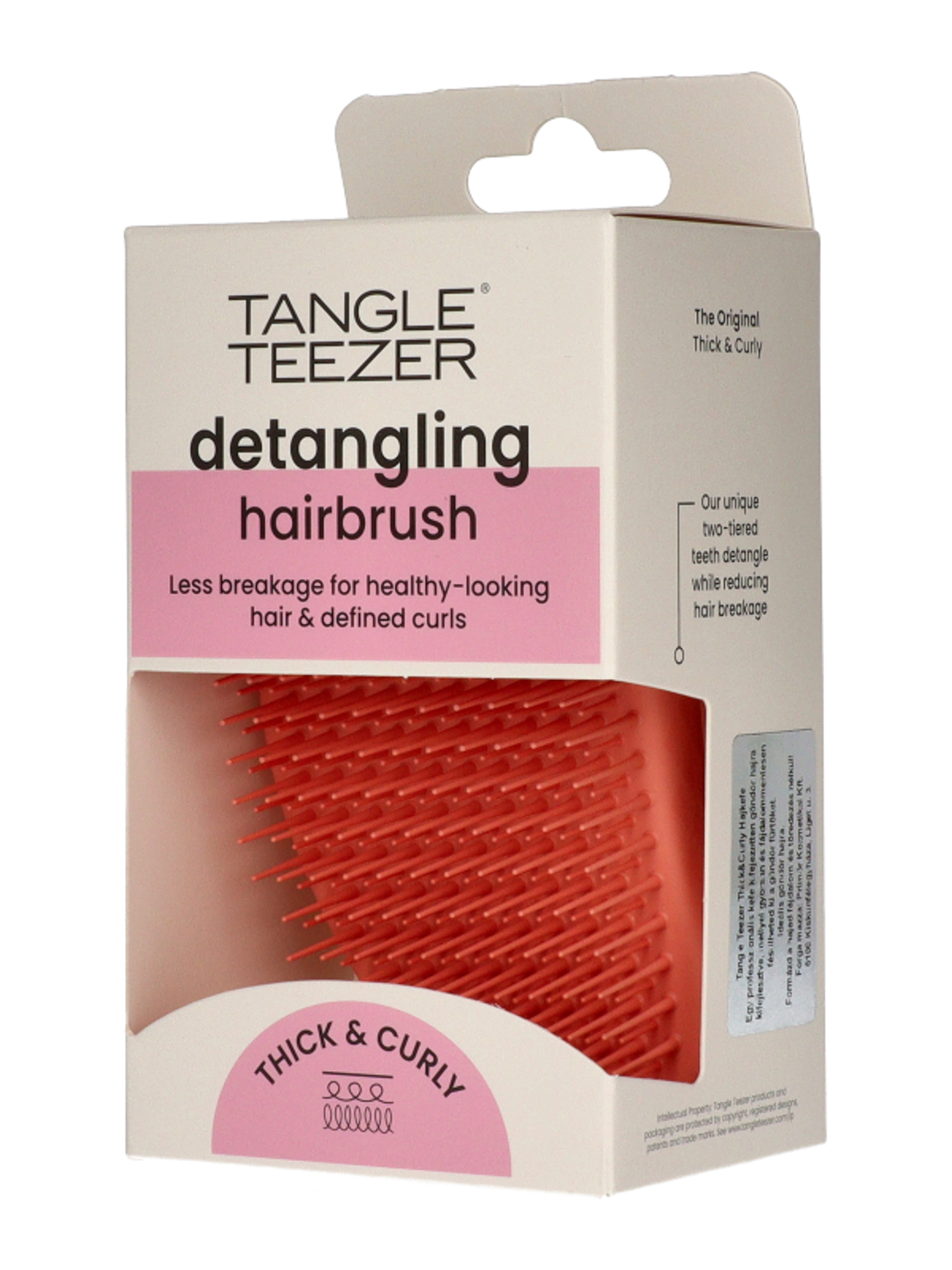 Tangle Teezer Original Thic&Curly Terracotta hajkefe - 1 db-2