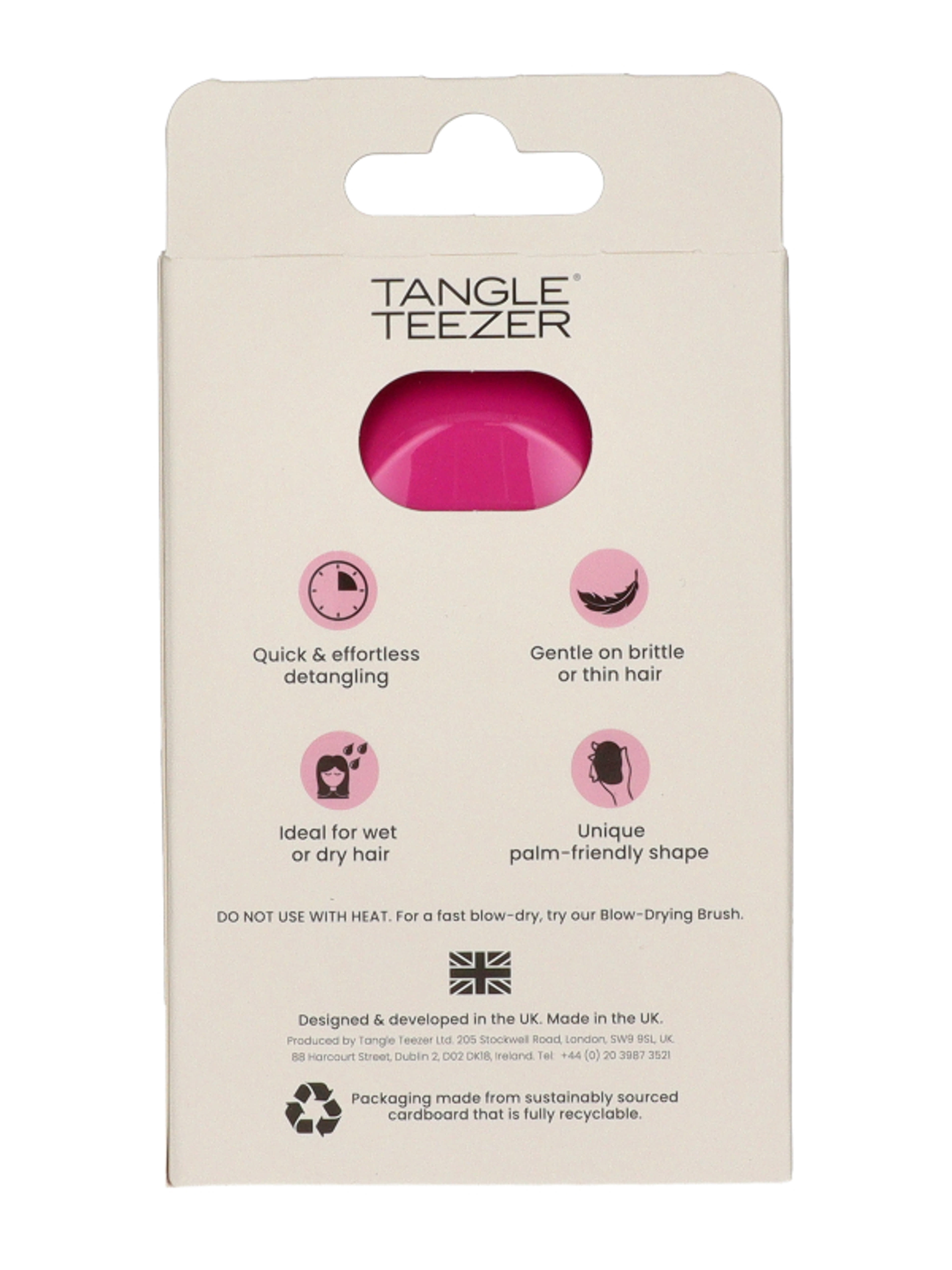 Tangle Teezer Original Fine&Fragile Berry Bright hajkefe - 1 db-3