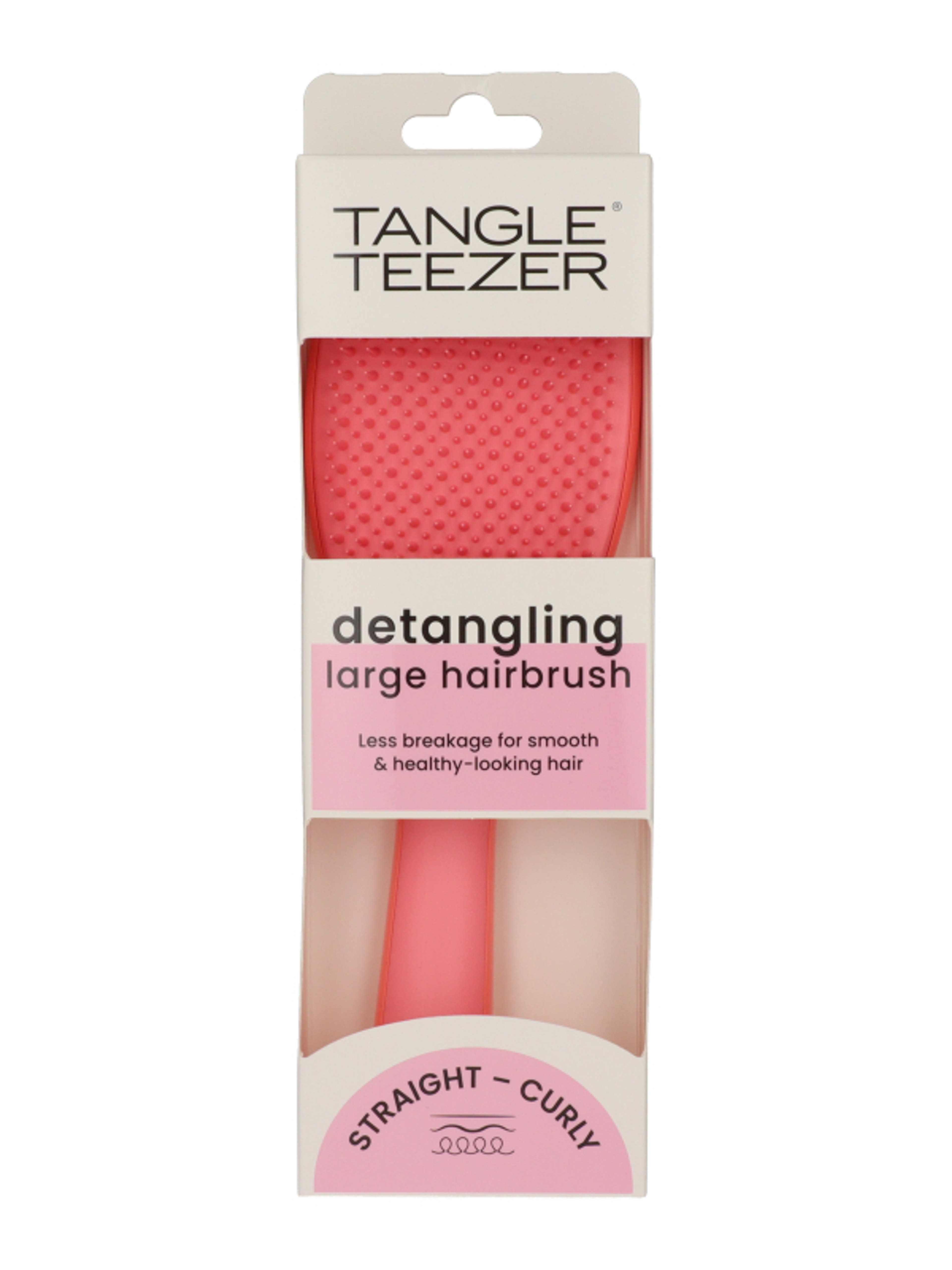 Tangle Teezer Large Wet Det Salmon Pink hajkefe - 1 db-1