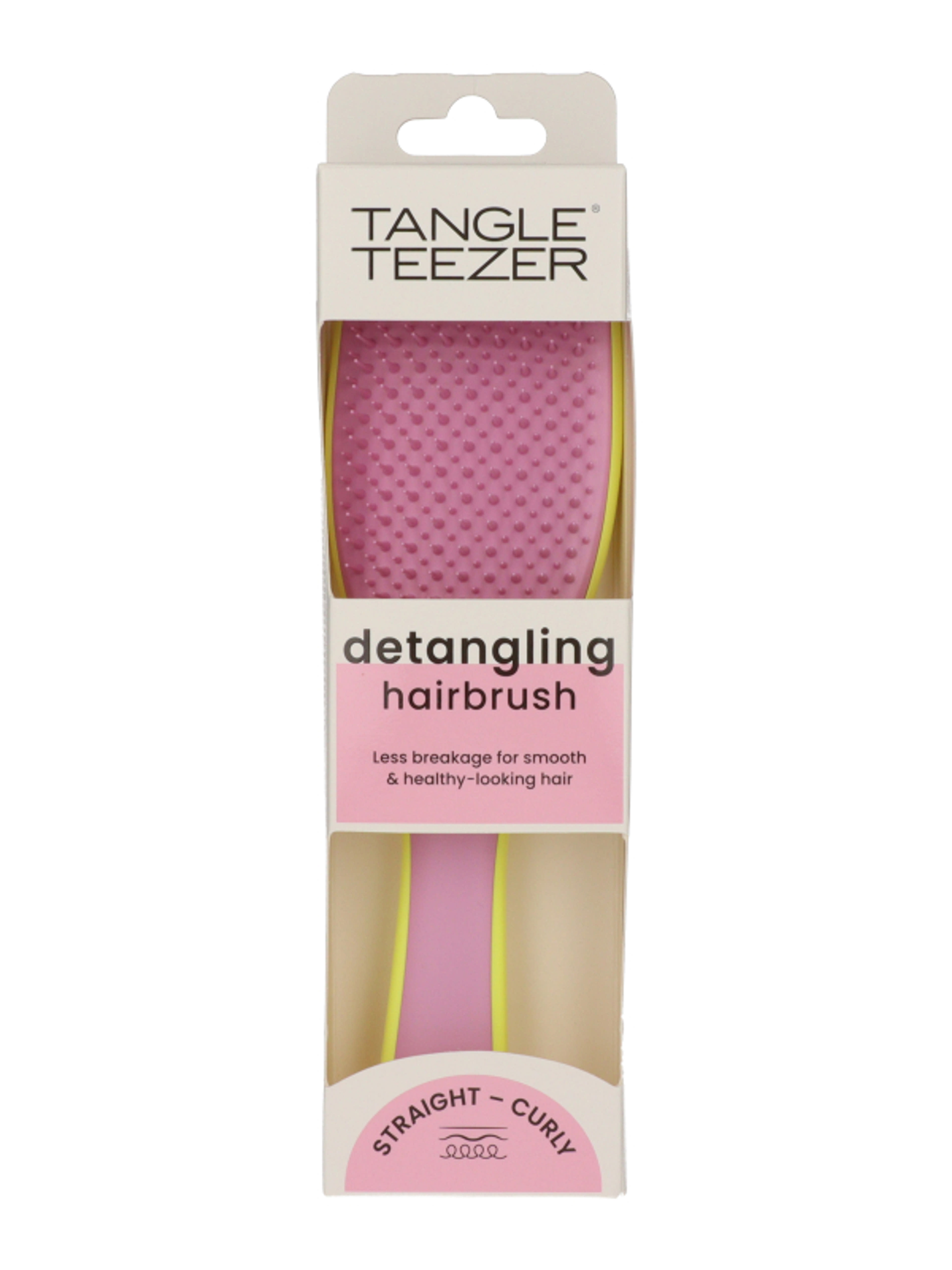 Tangle Teezer Wet Detangler Hyper Yell hajkefe - 1 db-1