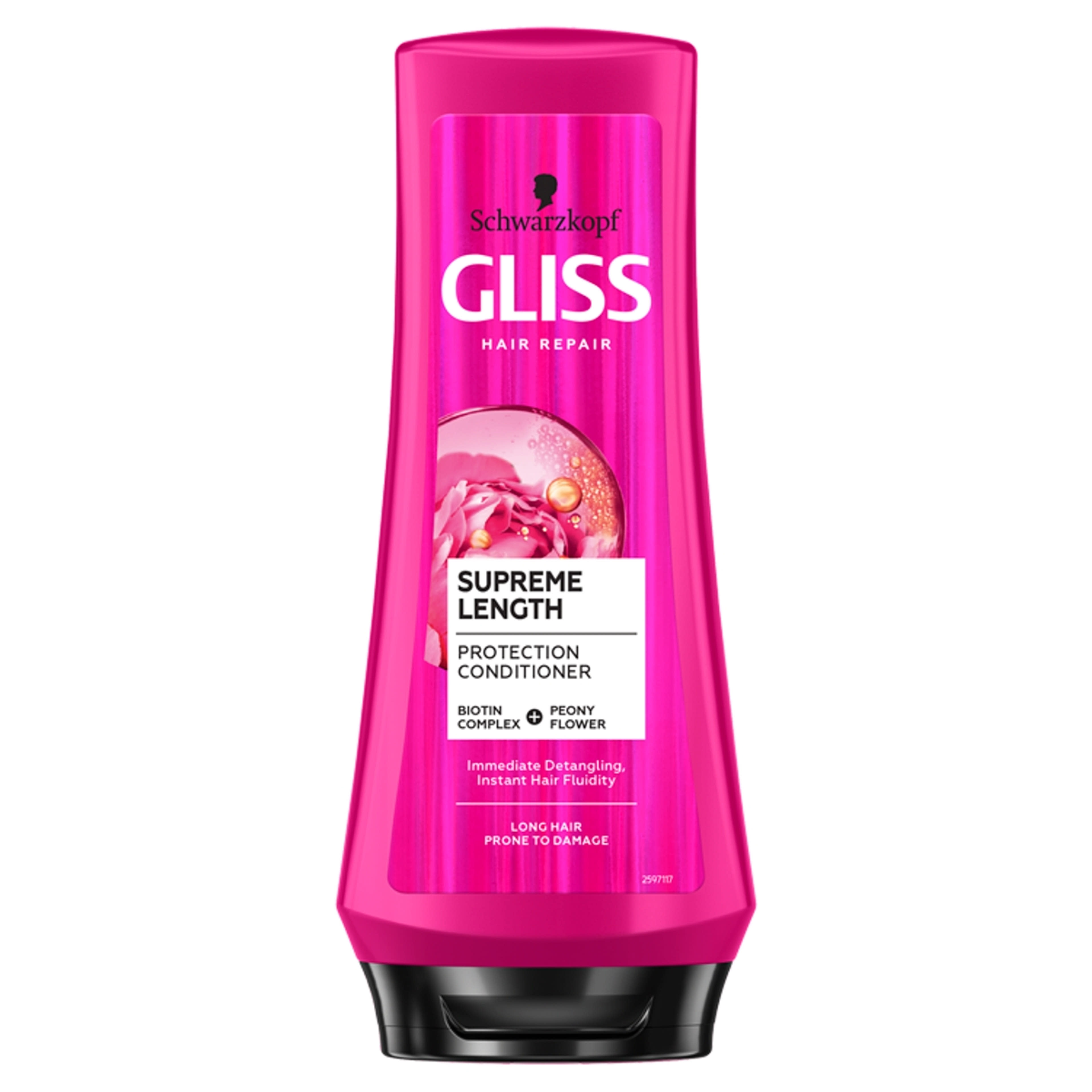 Gliss Supreme Length hajregeneráló balzsam hosszú hajra - 200 ml