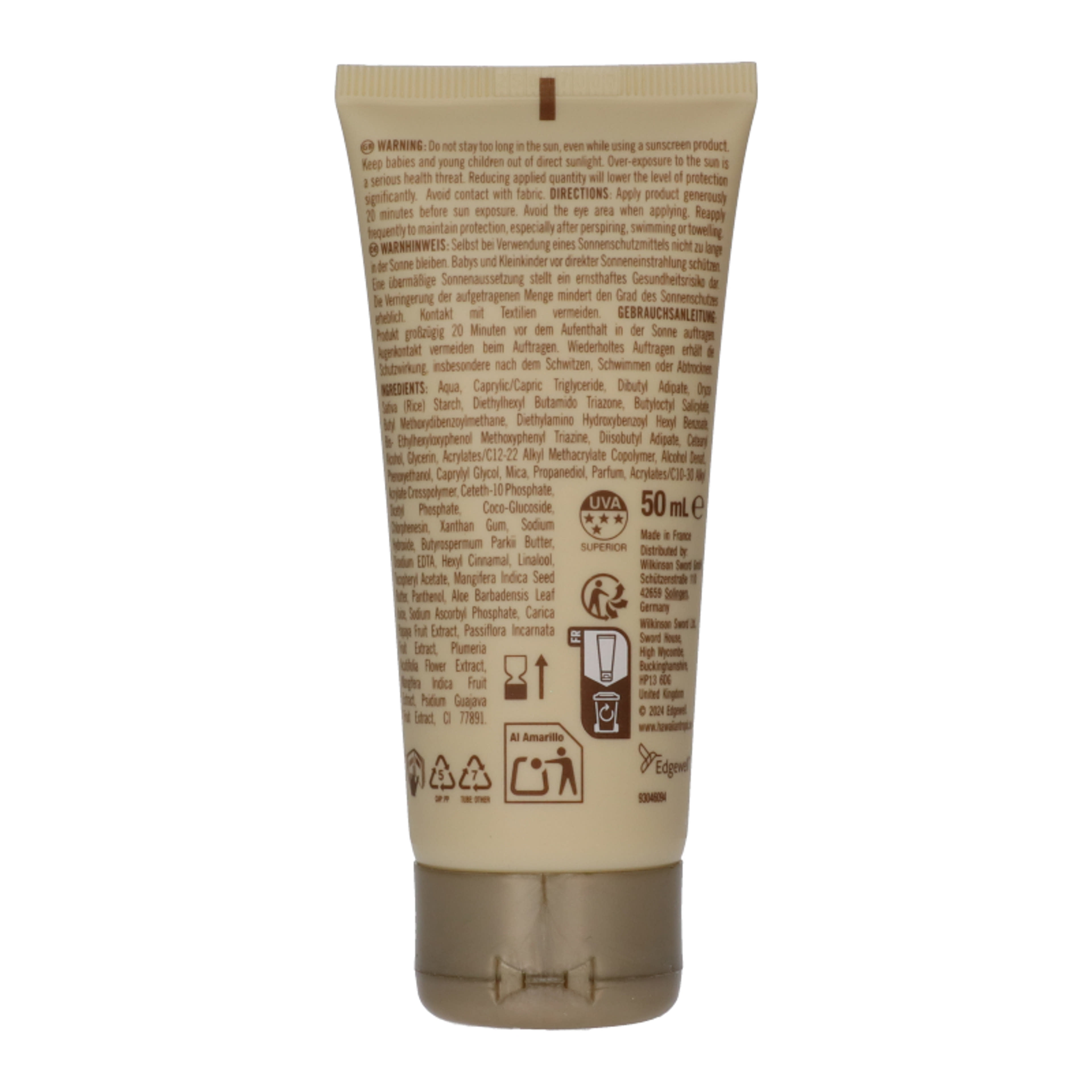 Hawaiian Glowing Protection napozókrém arcra SPF50 - 50 ml-3